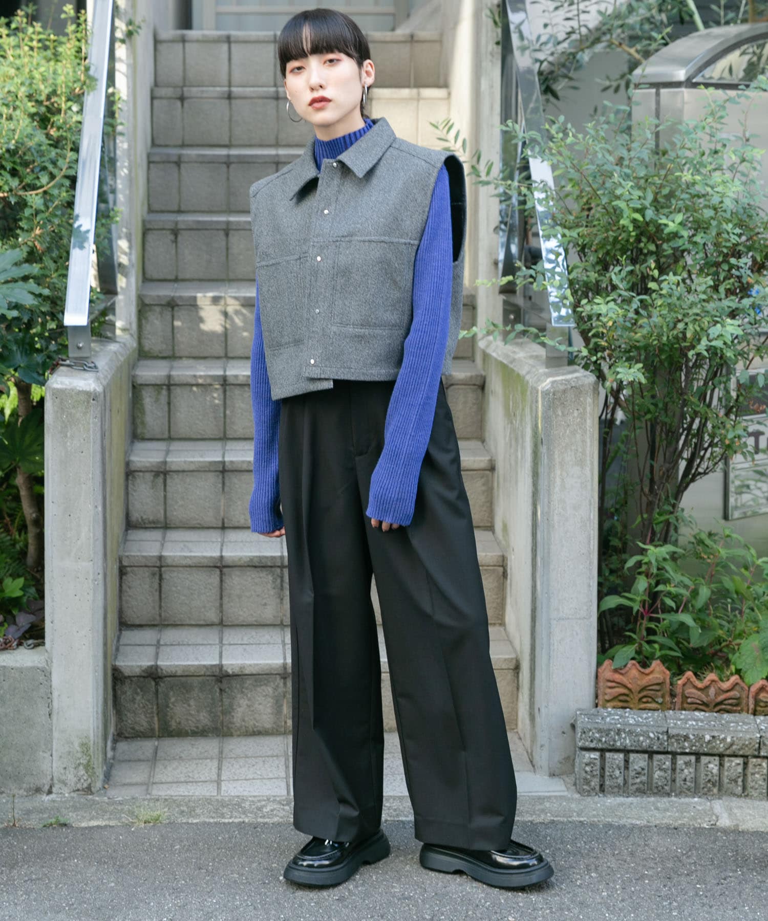 身長：160cm サイズ：one