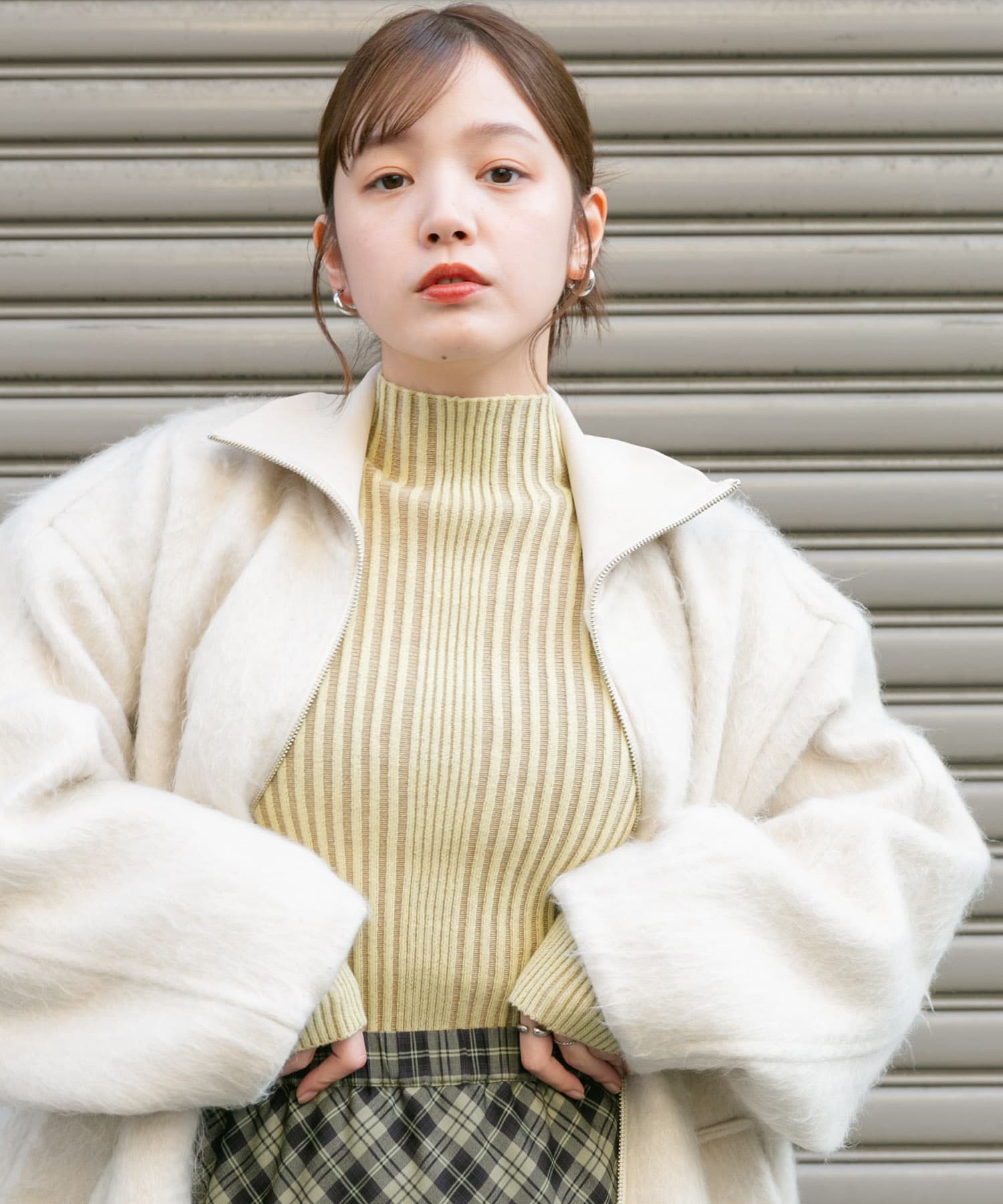身長：160cm サイズ：one