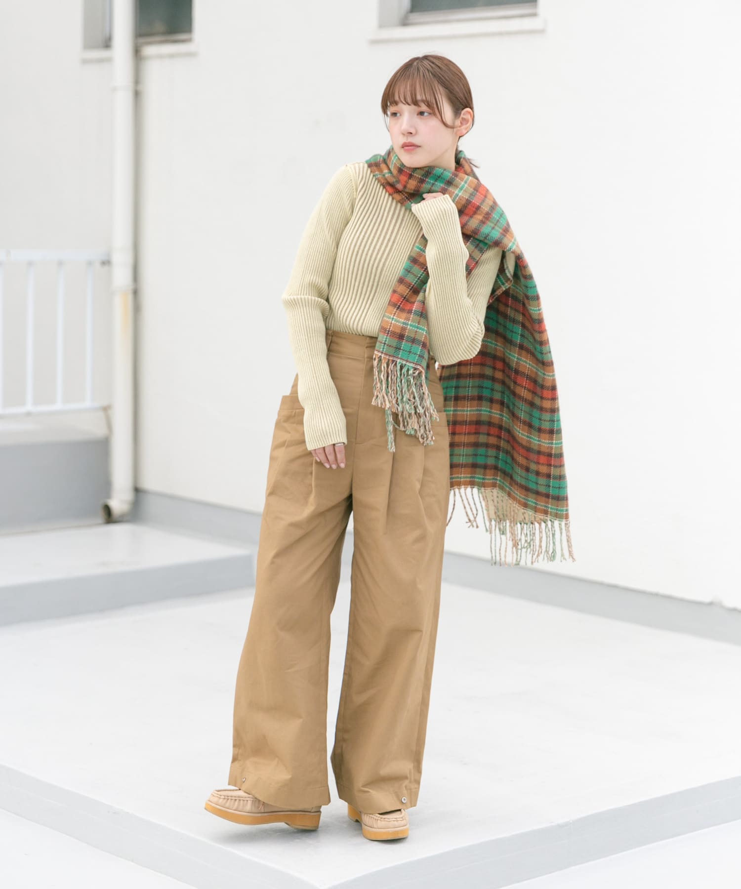 身長：160cm サイズ：one