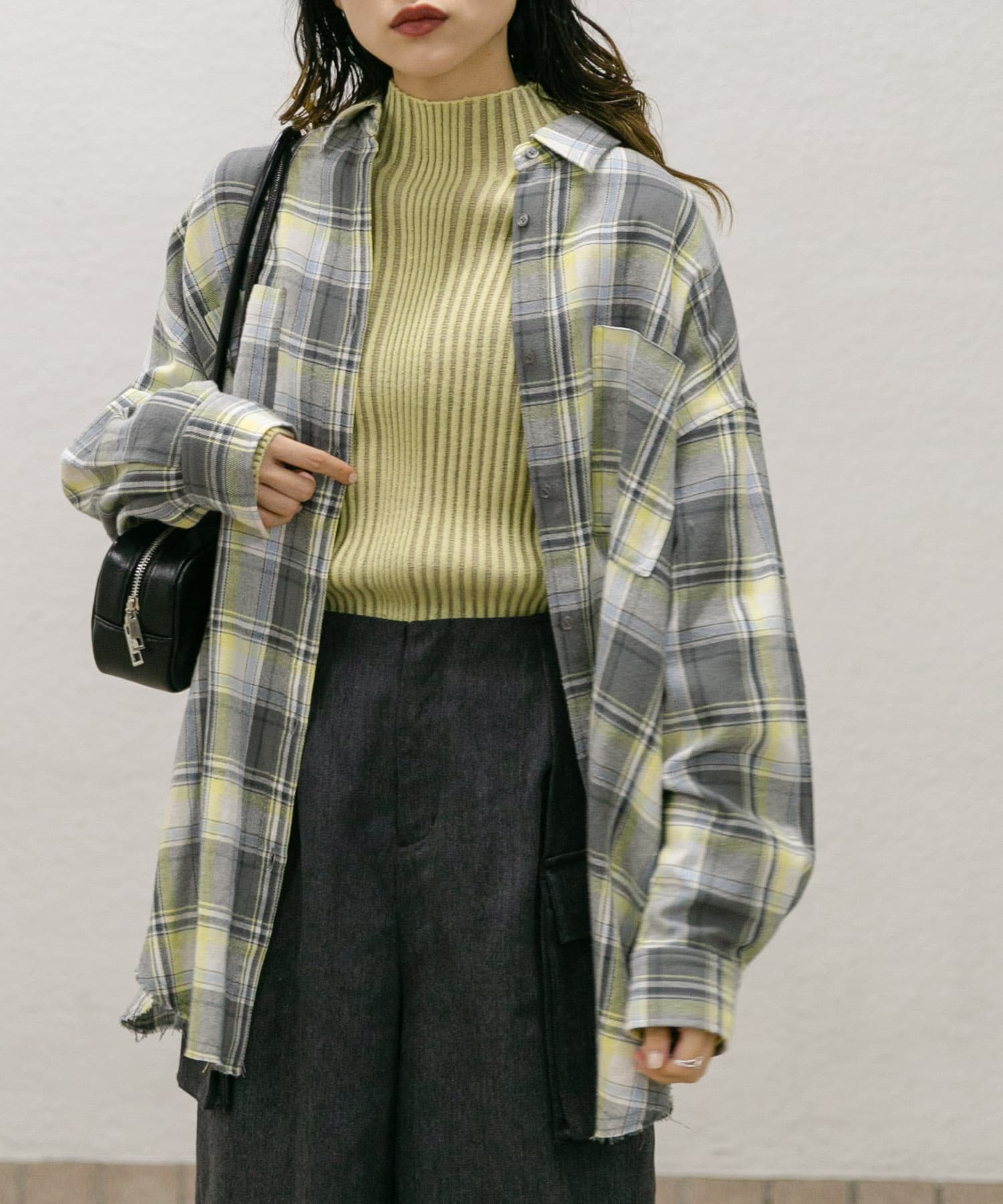 身長：160cm サイズ：one