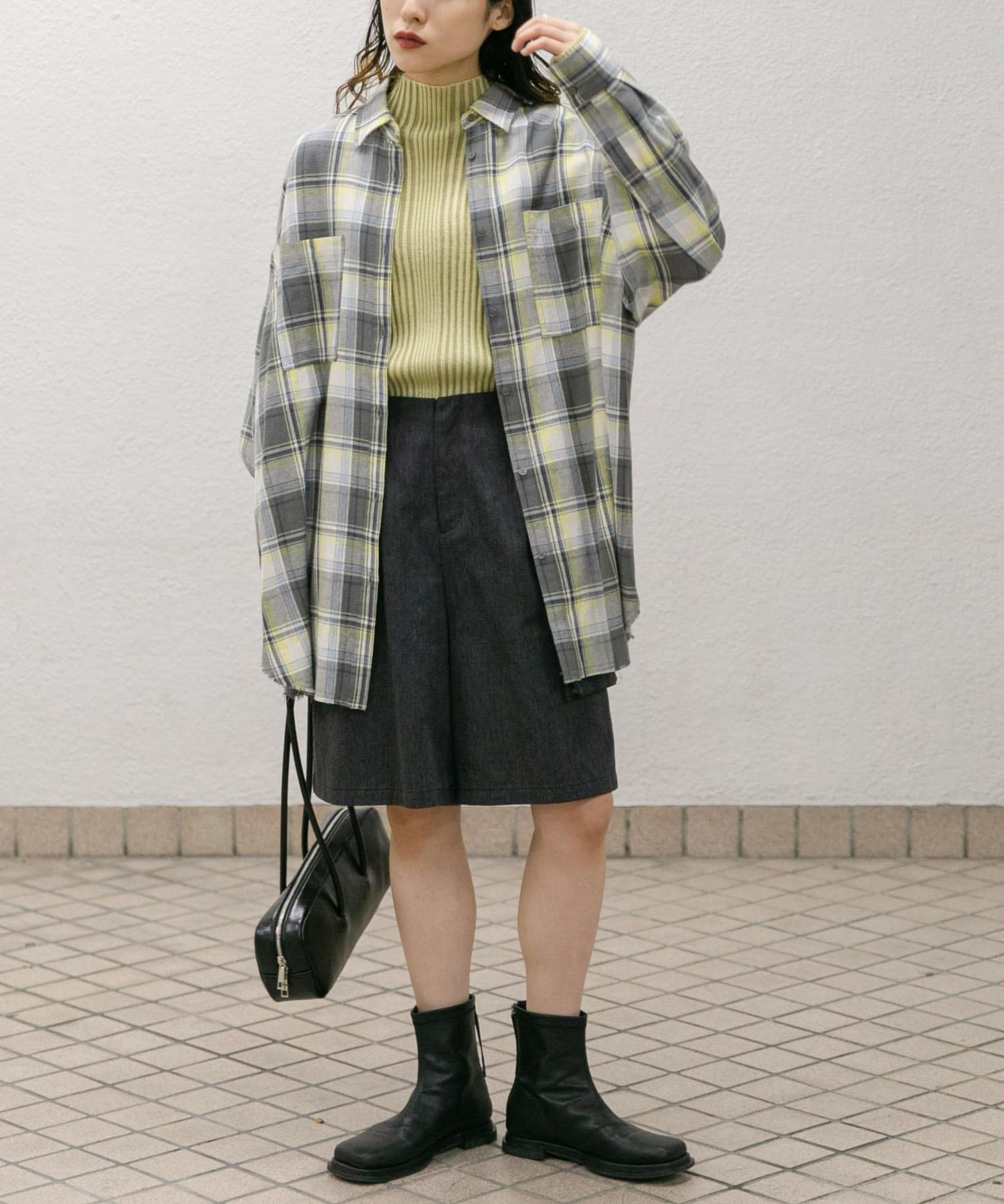 身長：160cm サイズ：one