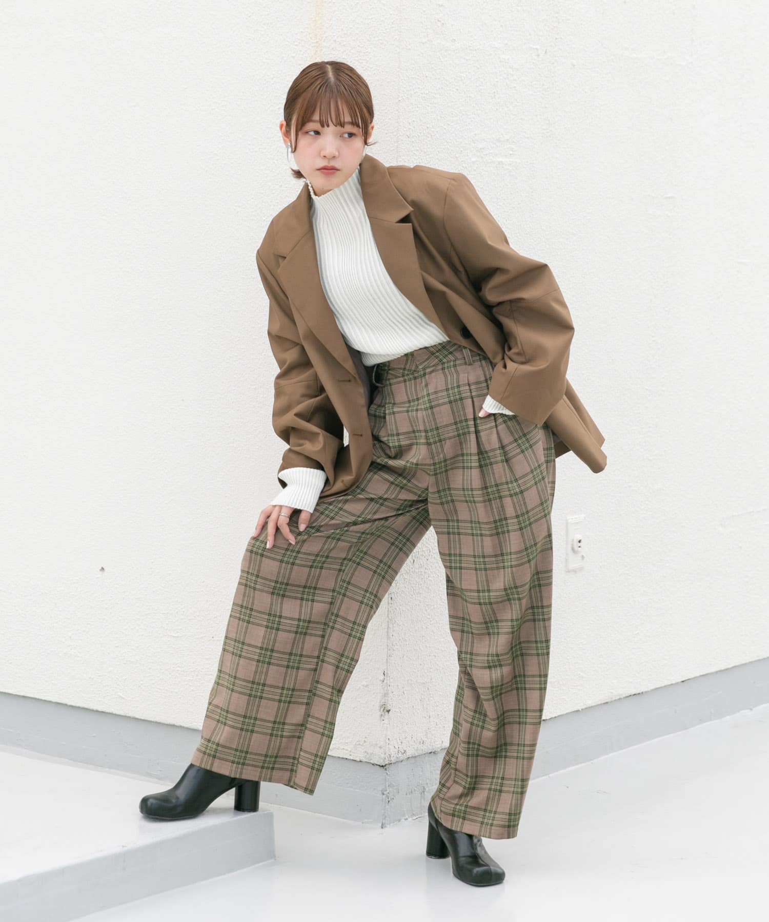 身長：160cm サイズ：one