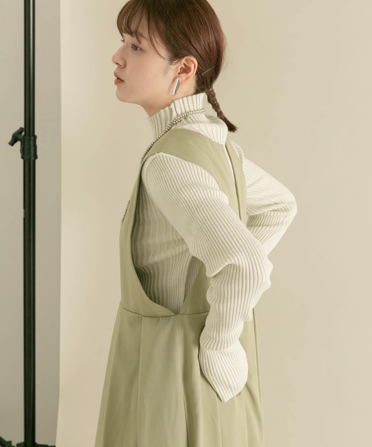 身長：160cm サイズ：one