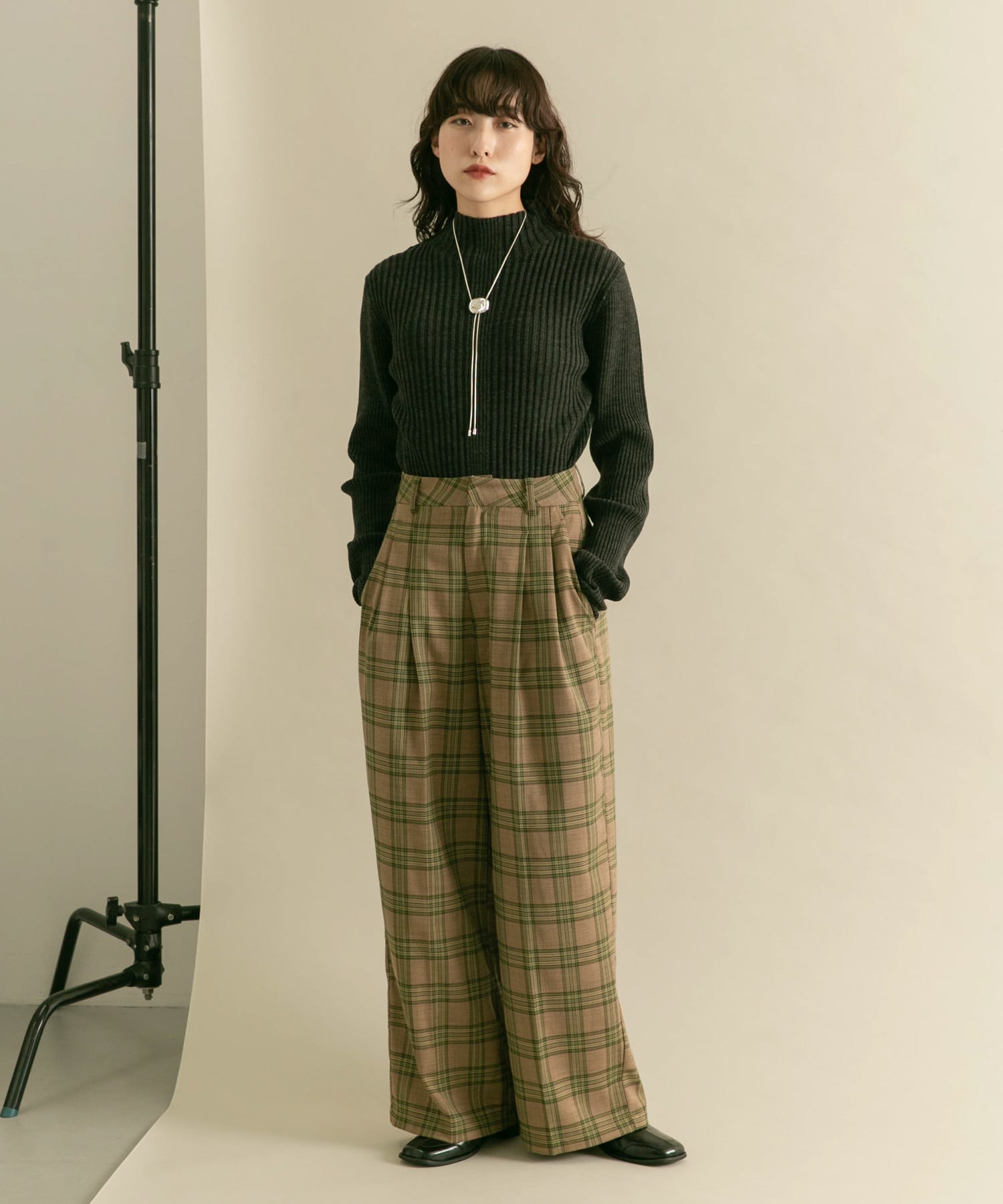 身長：160cm サイズ：one