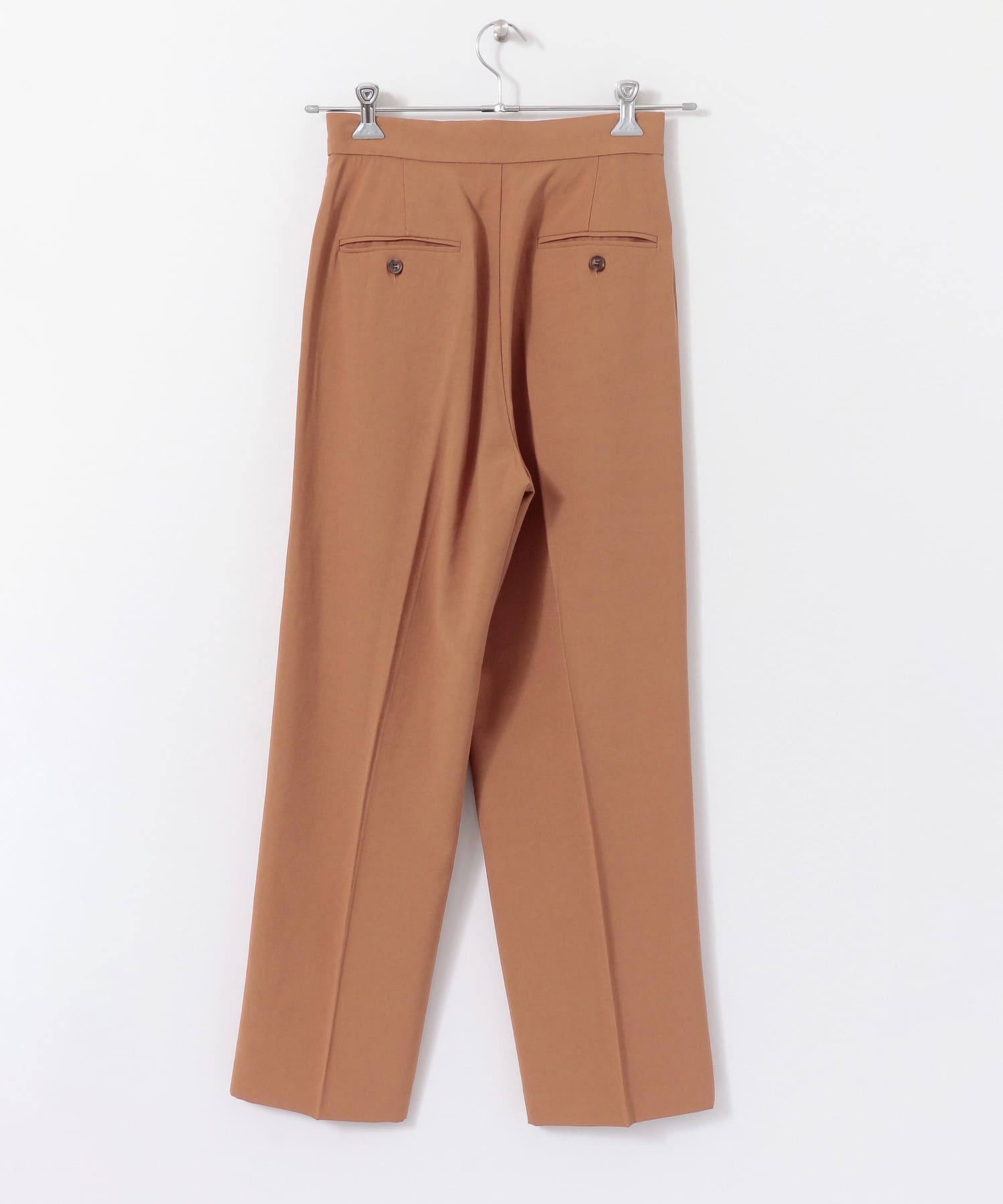 KBF+　タックワイドパンツ∴ ORANGE 36