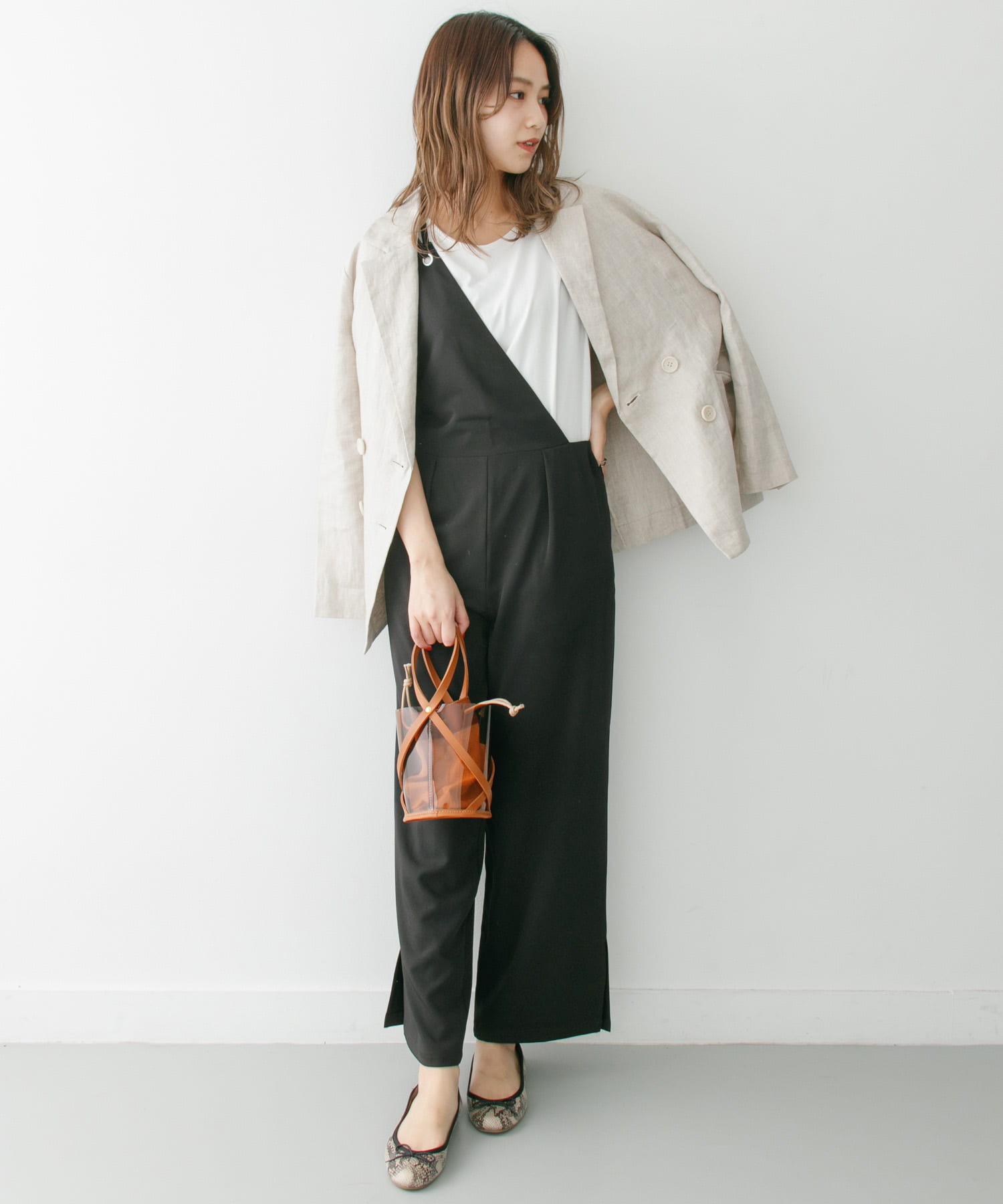 KBF+　ワンショルオールインワン∴ BLACK one