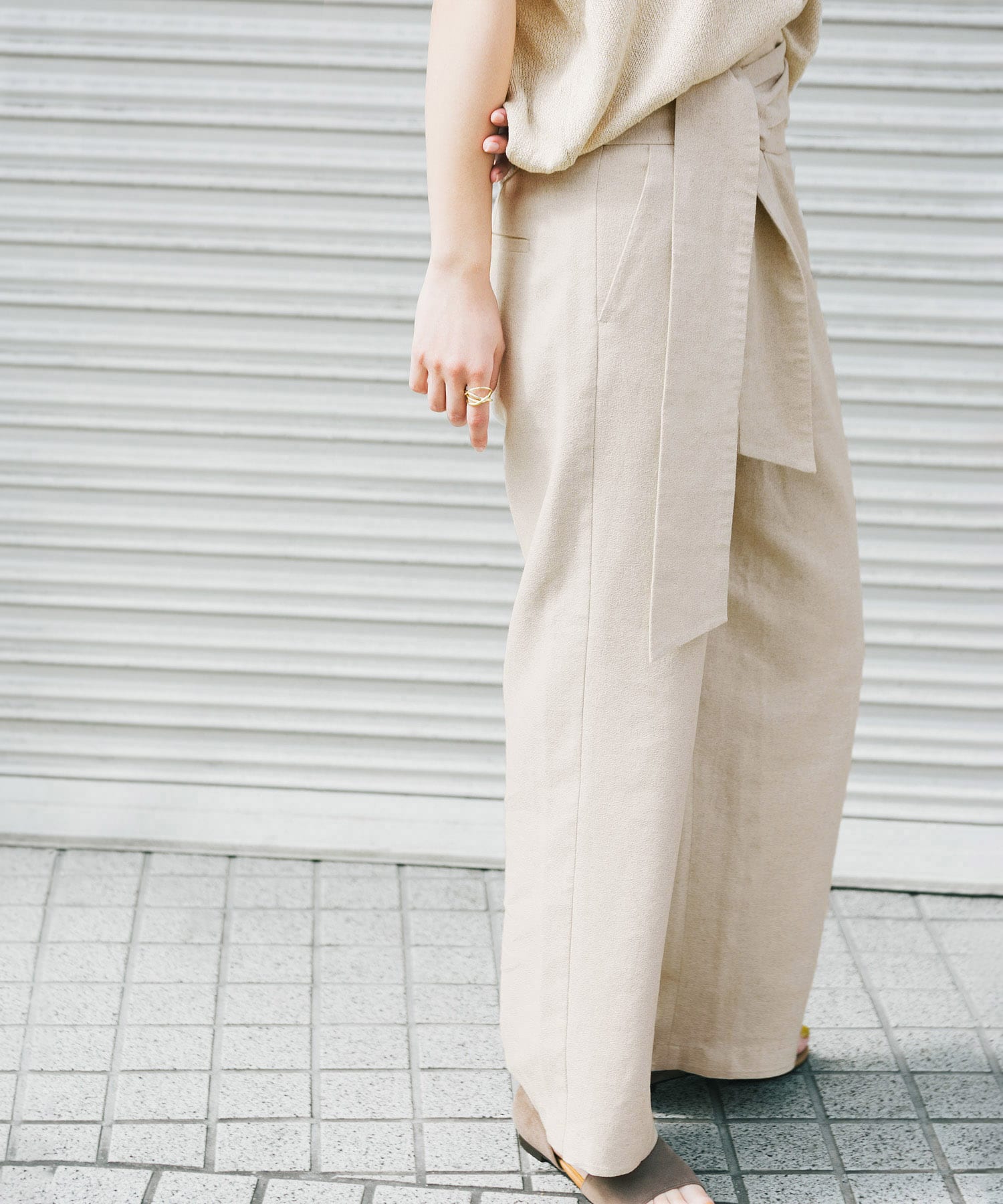 身長：167cm サイズ：one