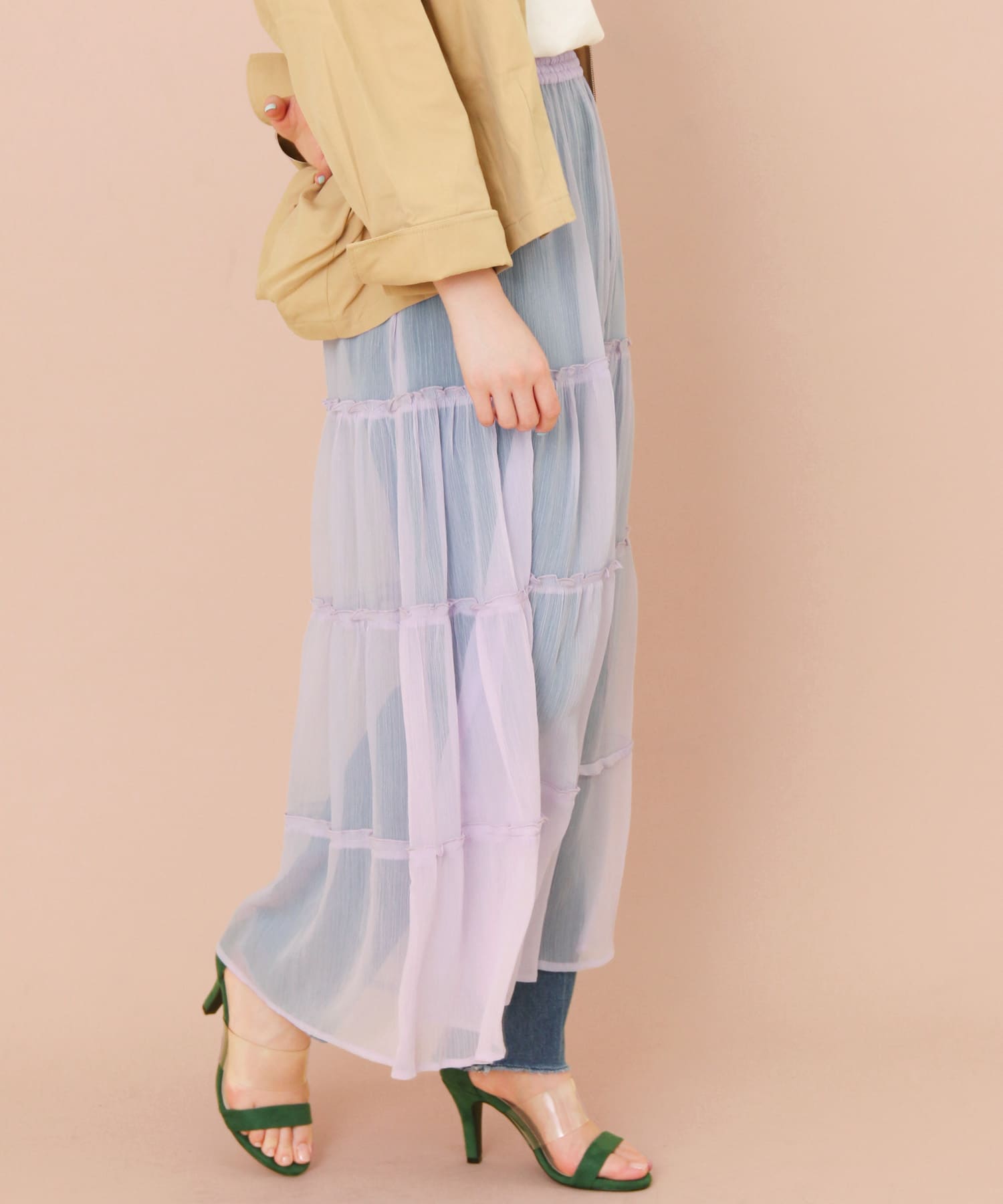 身長：162cm サイズ：one
