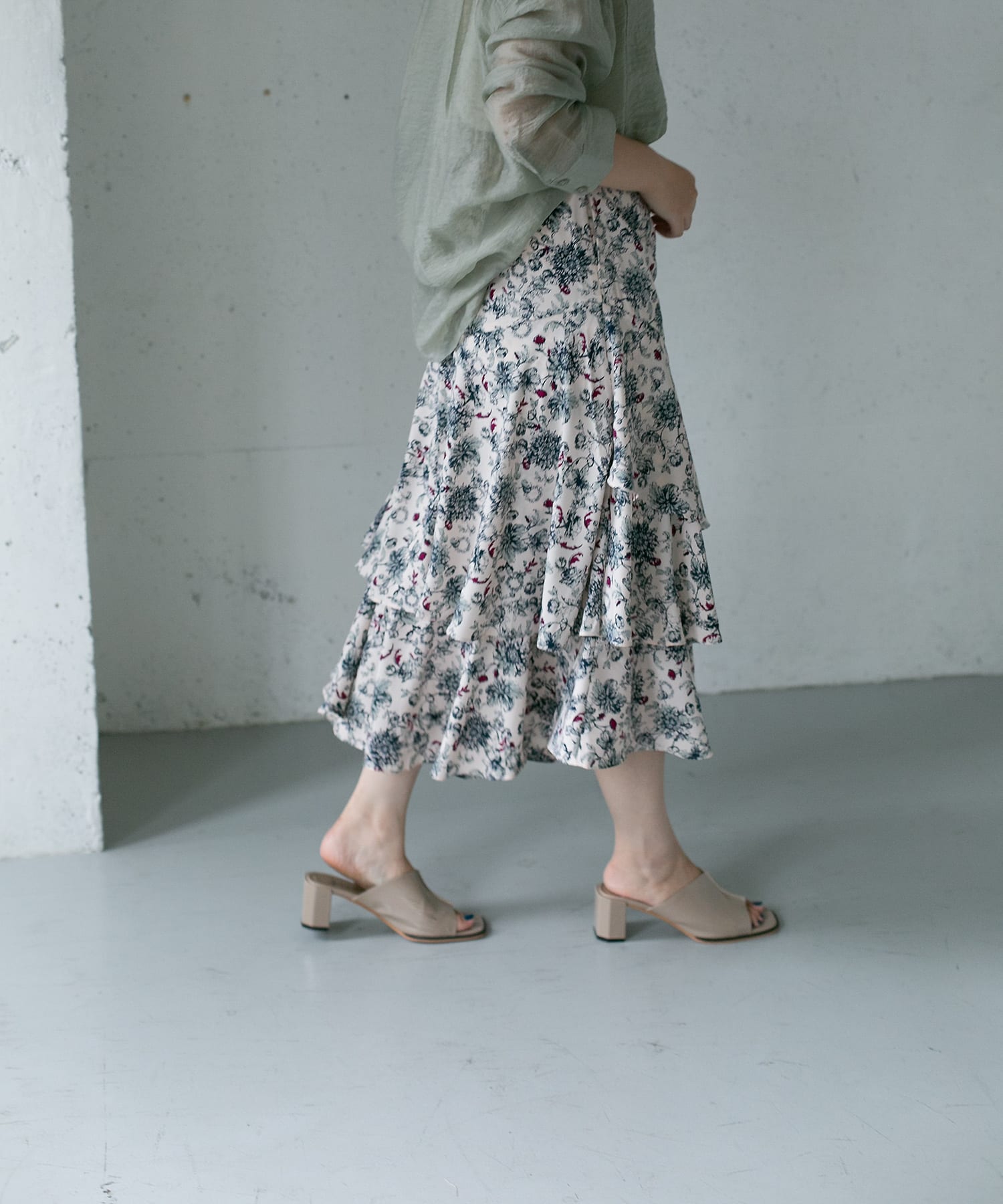 身長：163cm サイズ：one