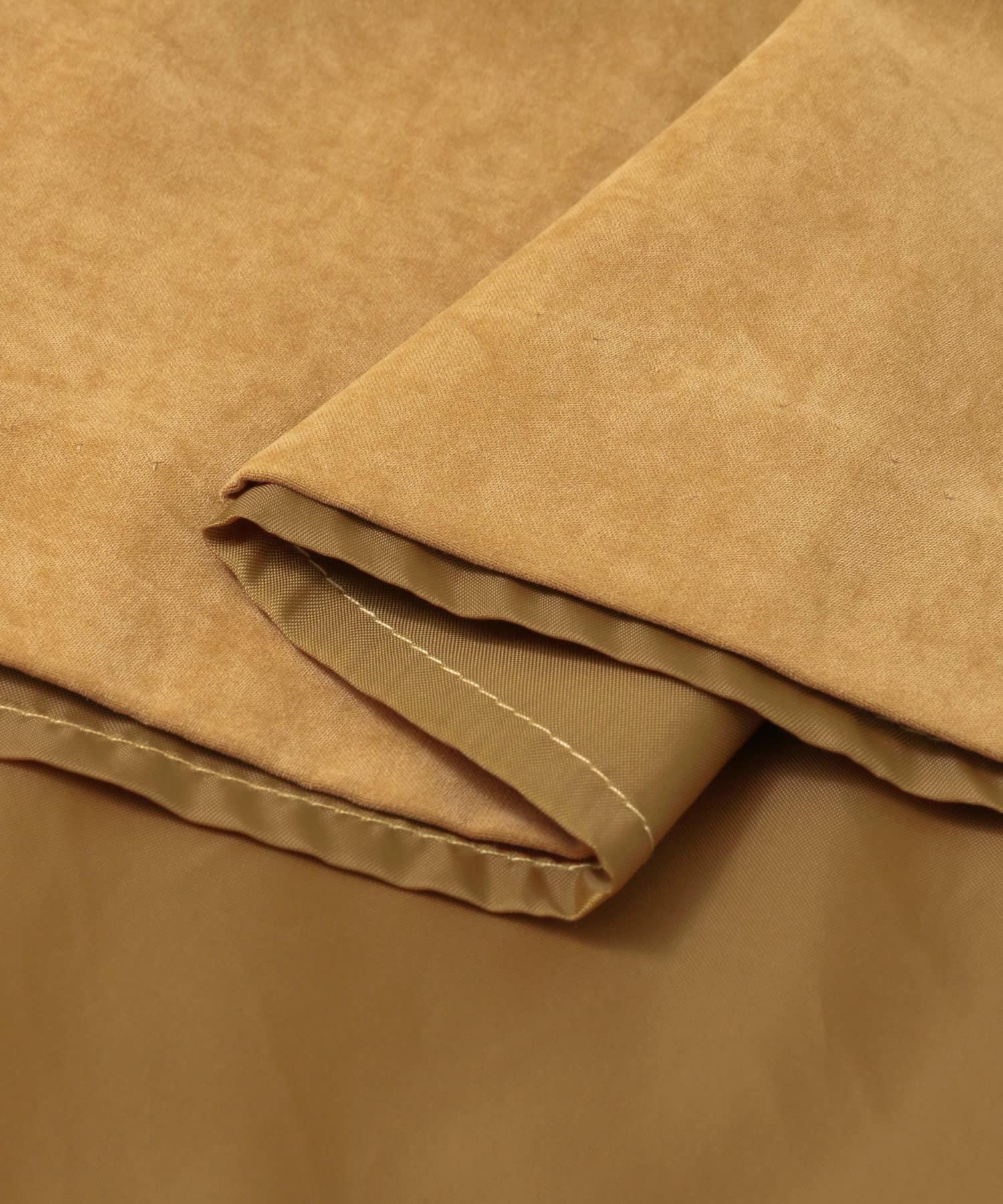 KBF+　ランダムタックアシンメトリースカート∴ ASH BROWN one