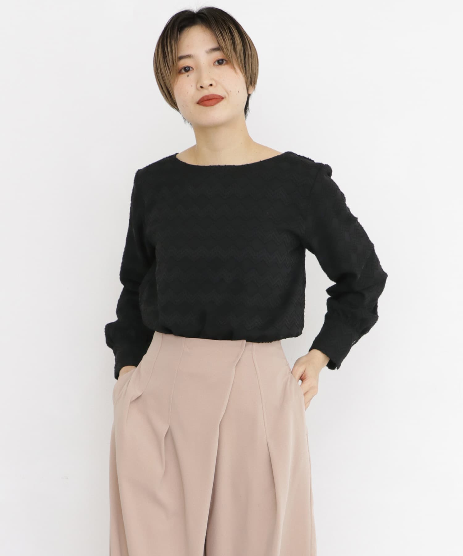 身長：162cm サイズ：one