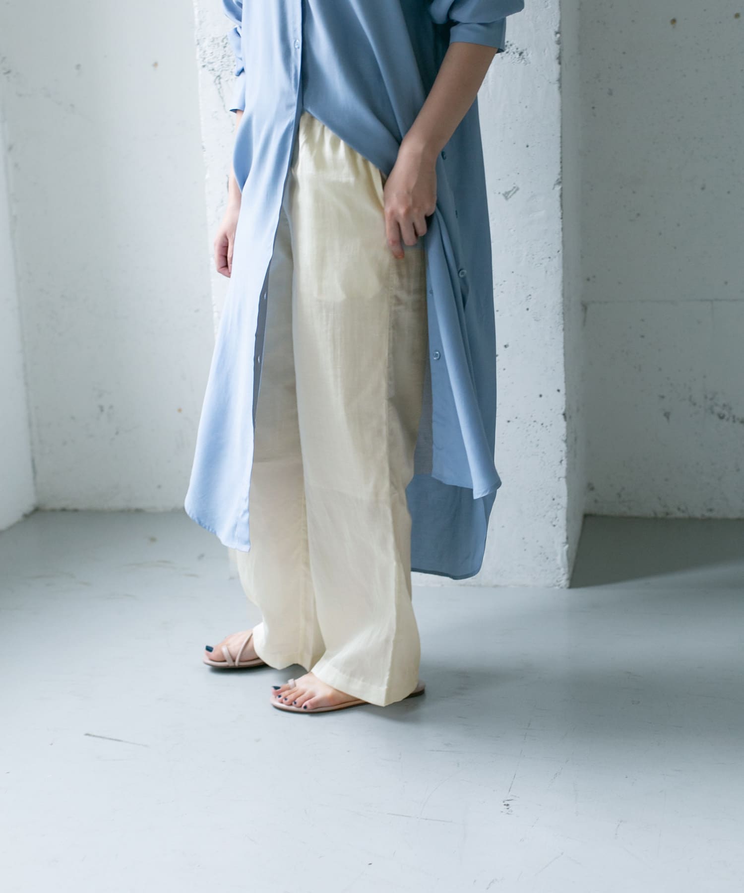 身長：163cm サイズ：one