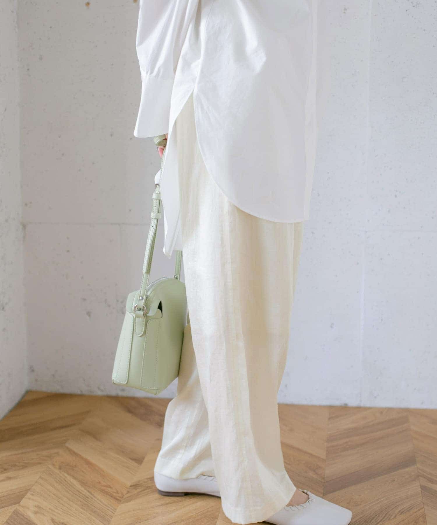 身長：159cm サイズ：one