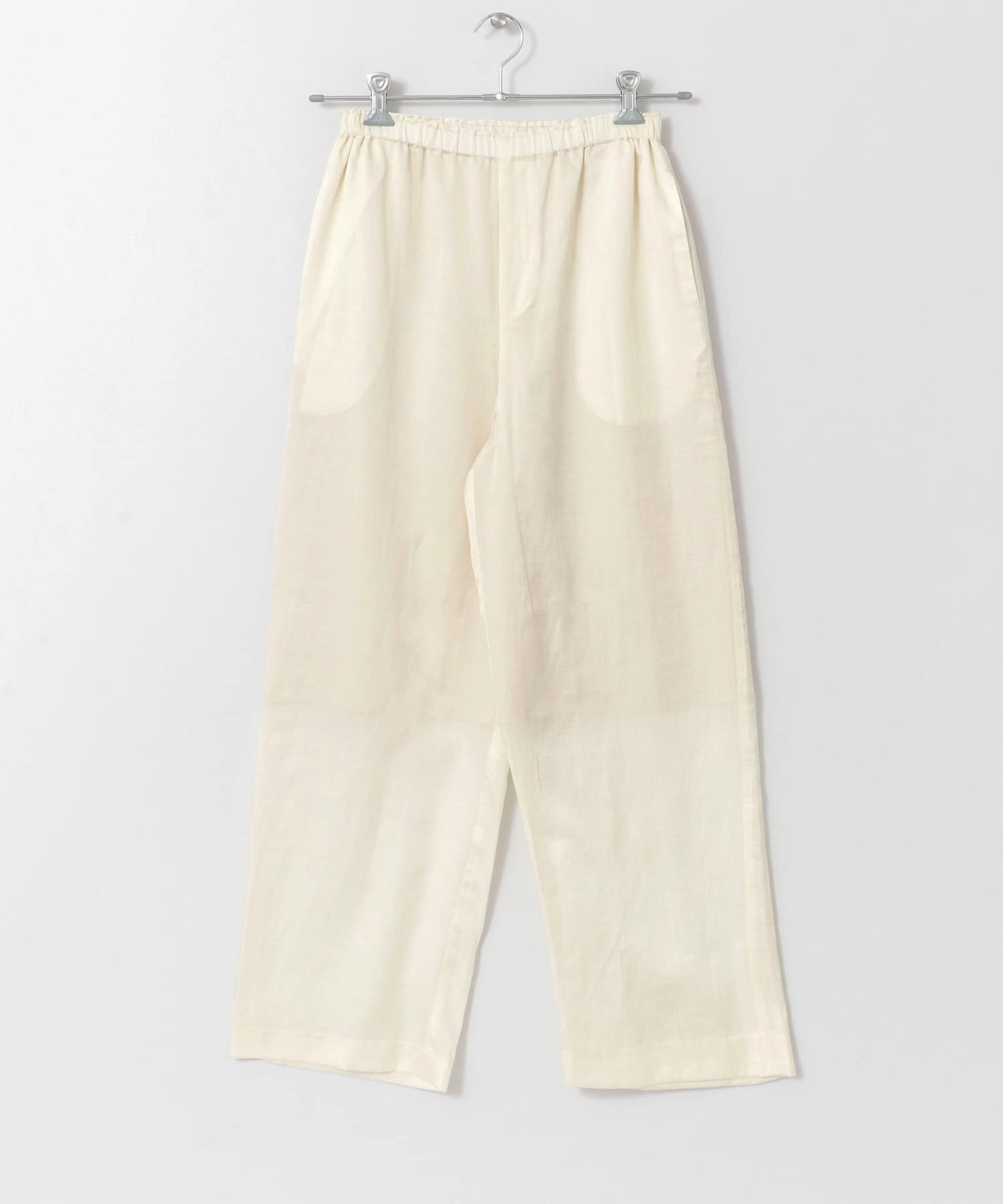 イージーストレートパンツ IVORY one