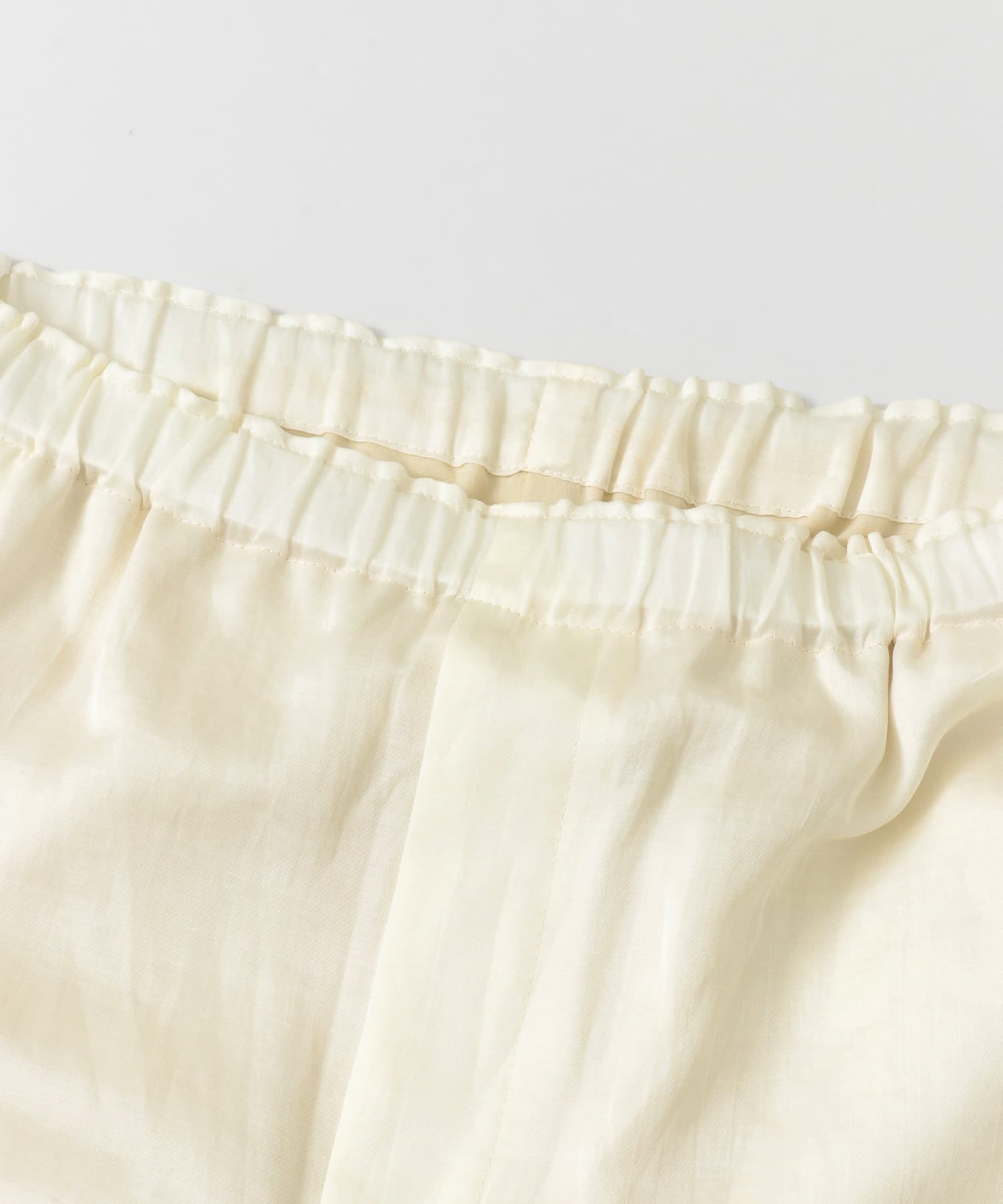イージーストレートパンツ IVORY one