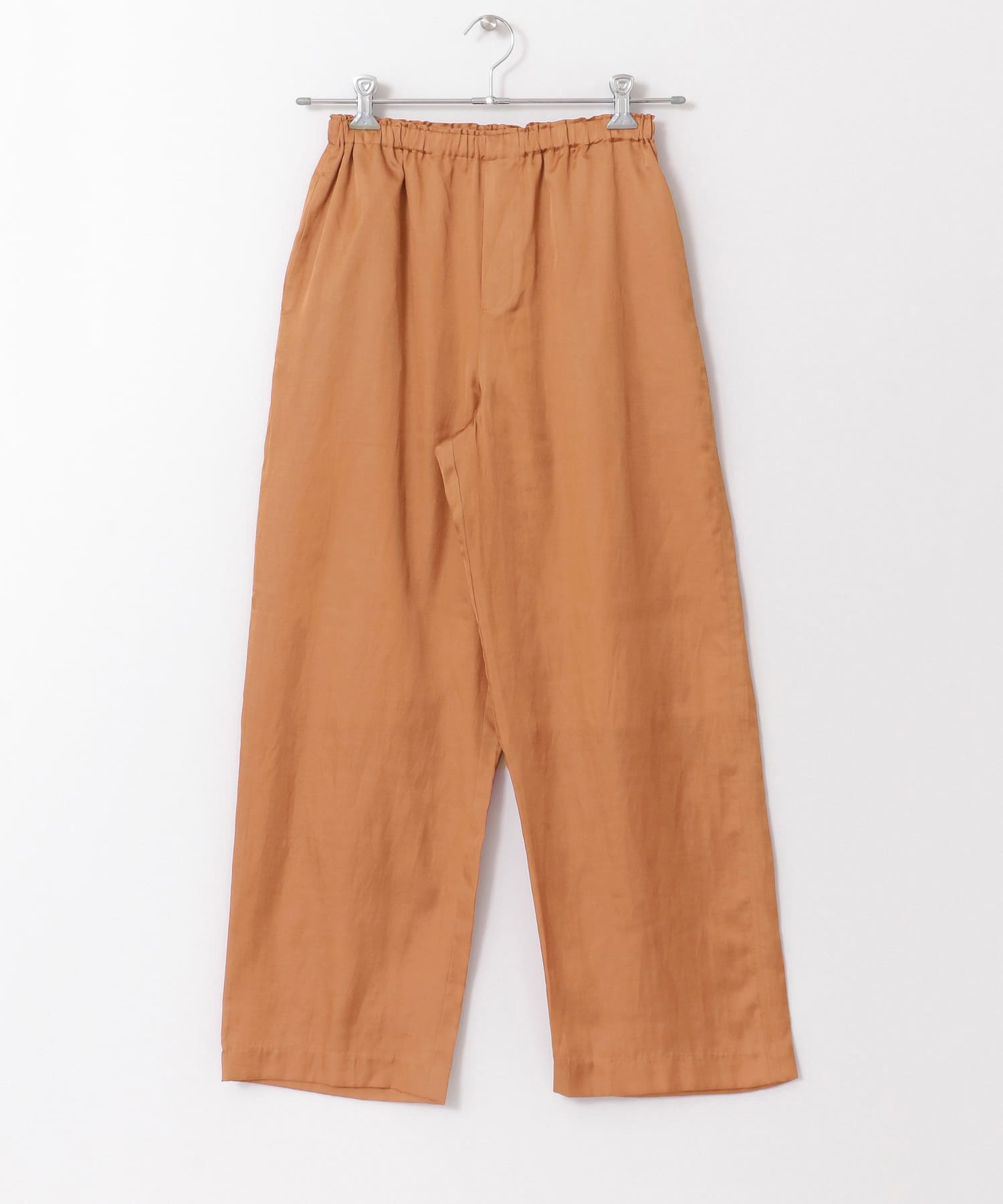 イージーストレートパンツ ORG BROWN one
