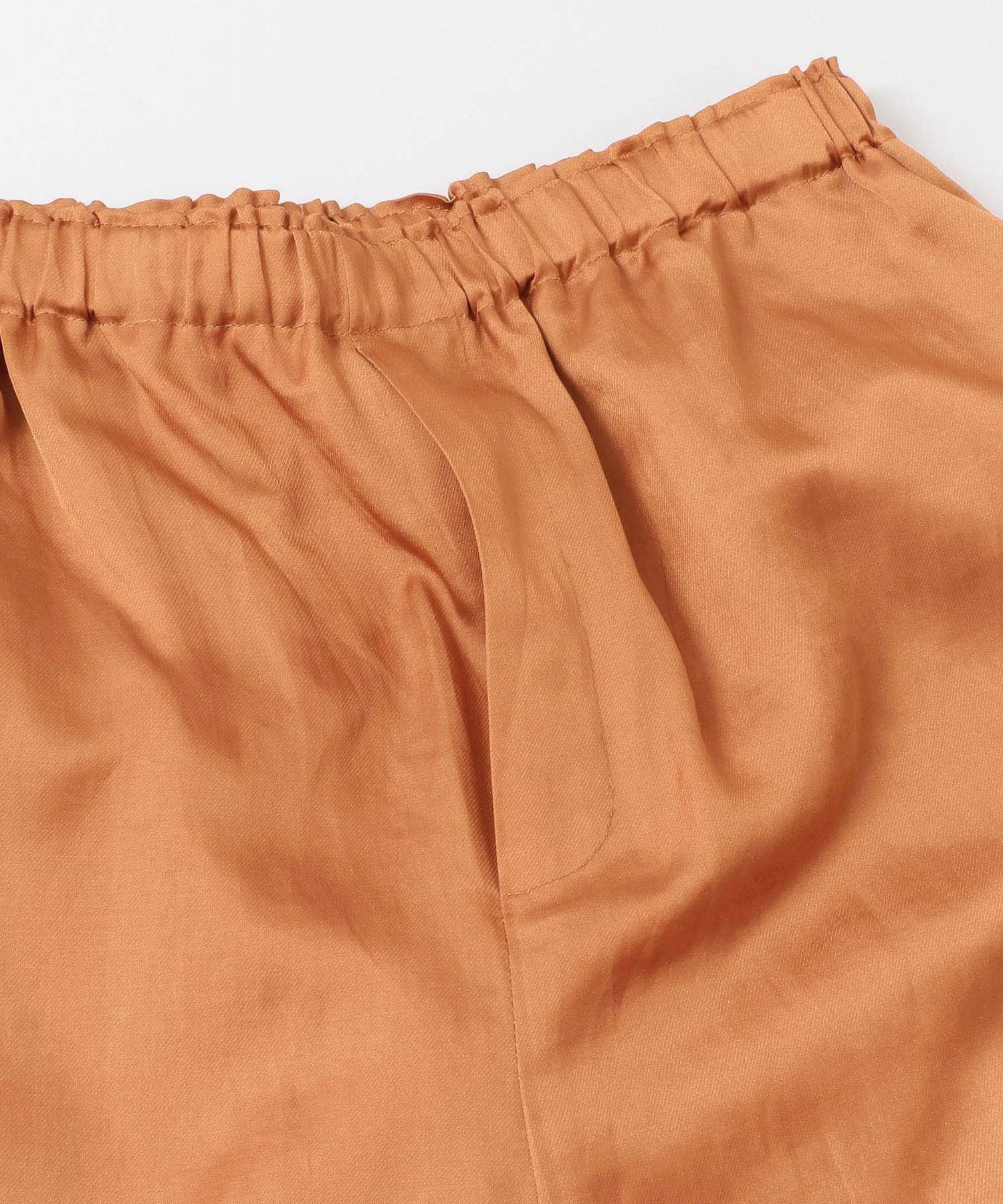 イージーストレートパンツ ORG BROWN one