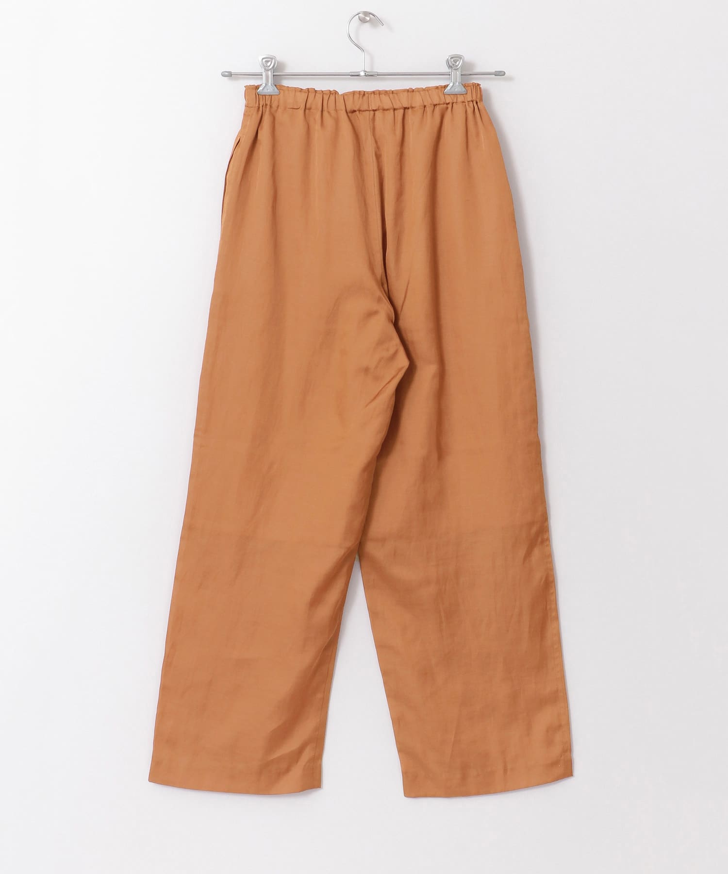 イージーストレートパンツ ORG BROWN one
