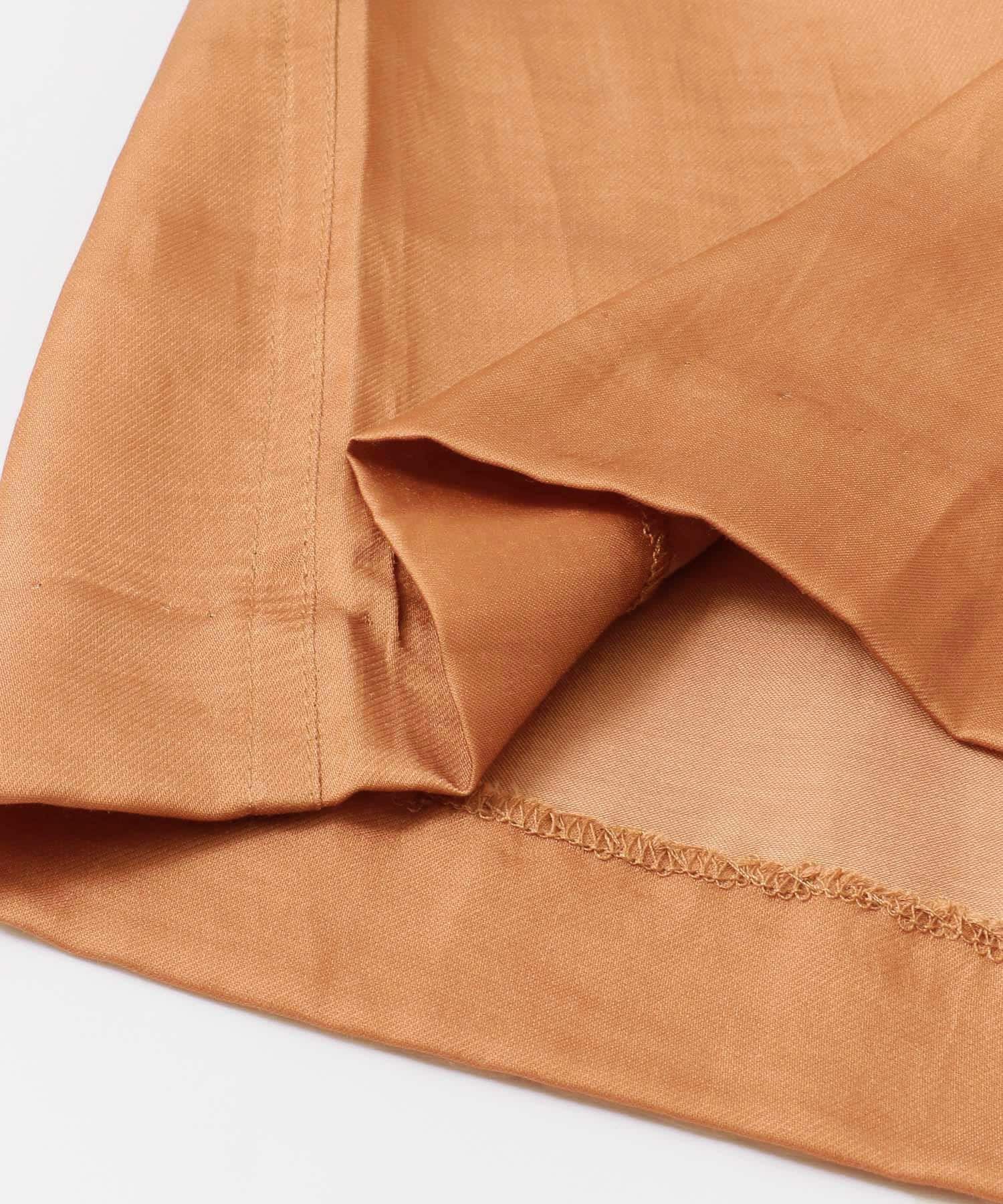 イージーストレートパンツ ORG BROWN one