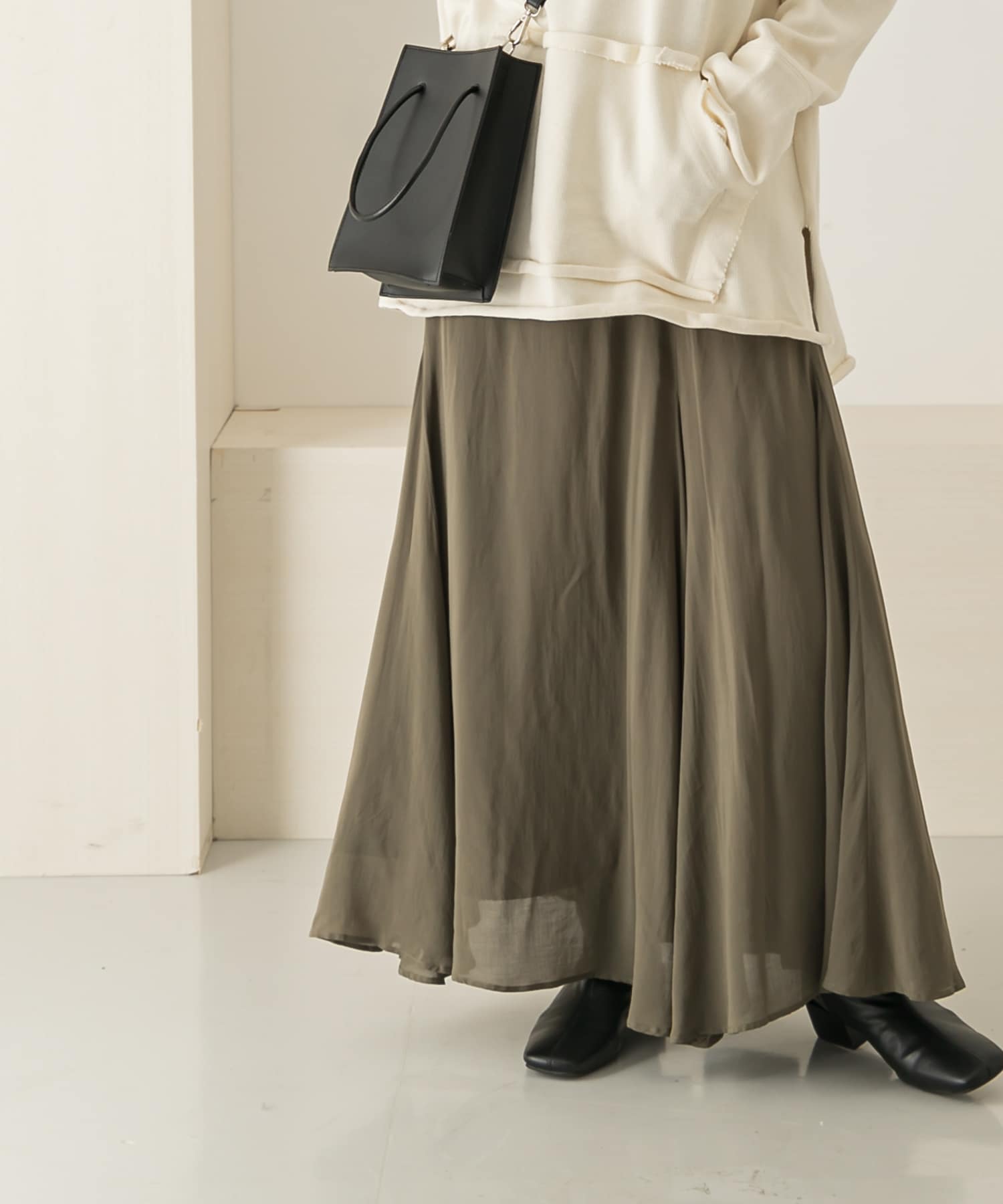 身長：159cm サイズ：one