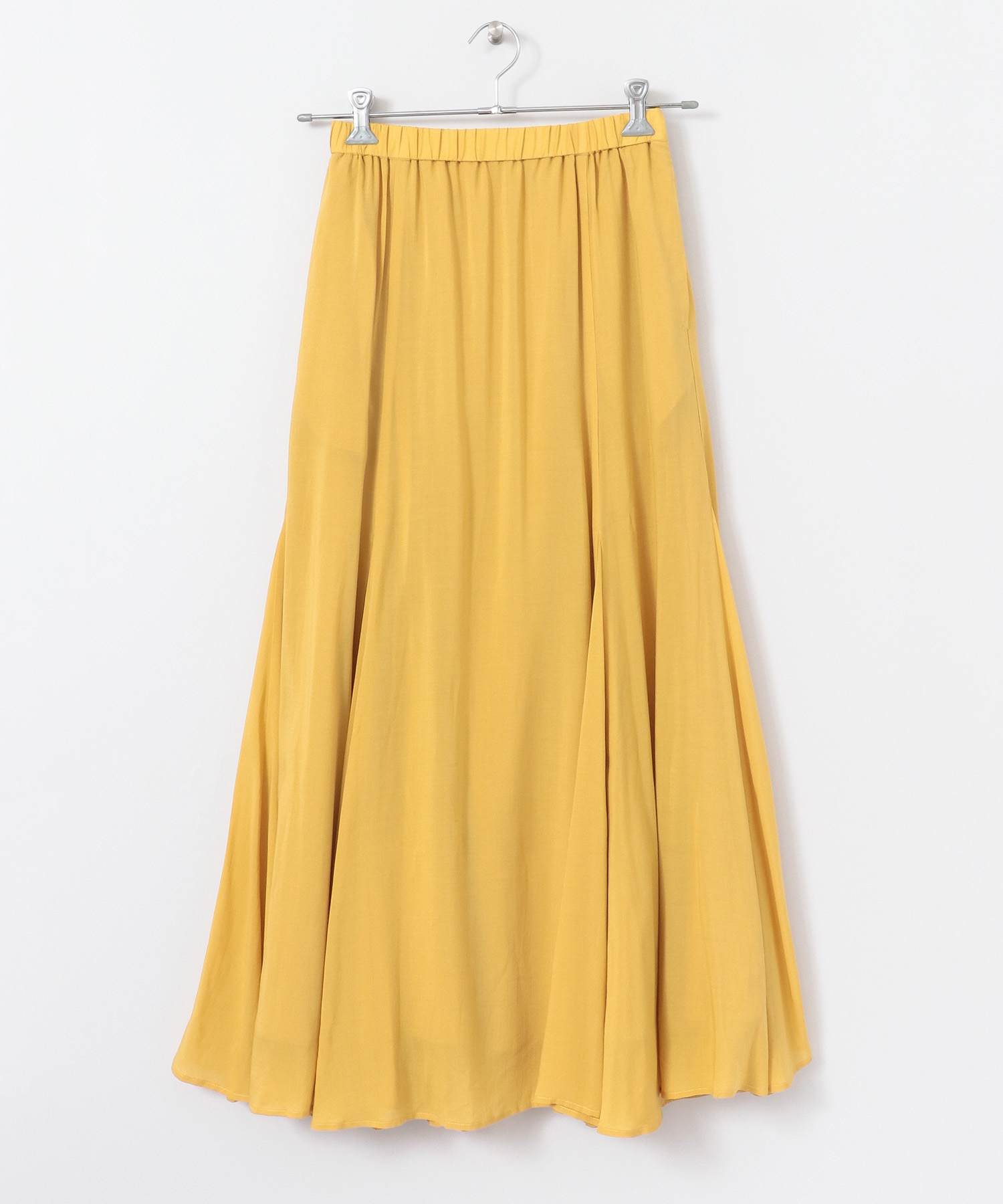 マキシフレアスカート∴ YELLOW one