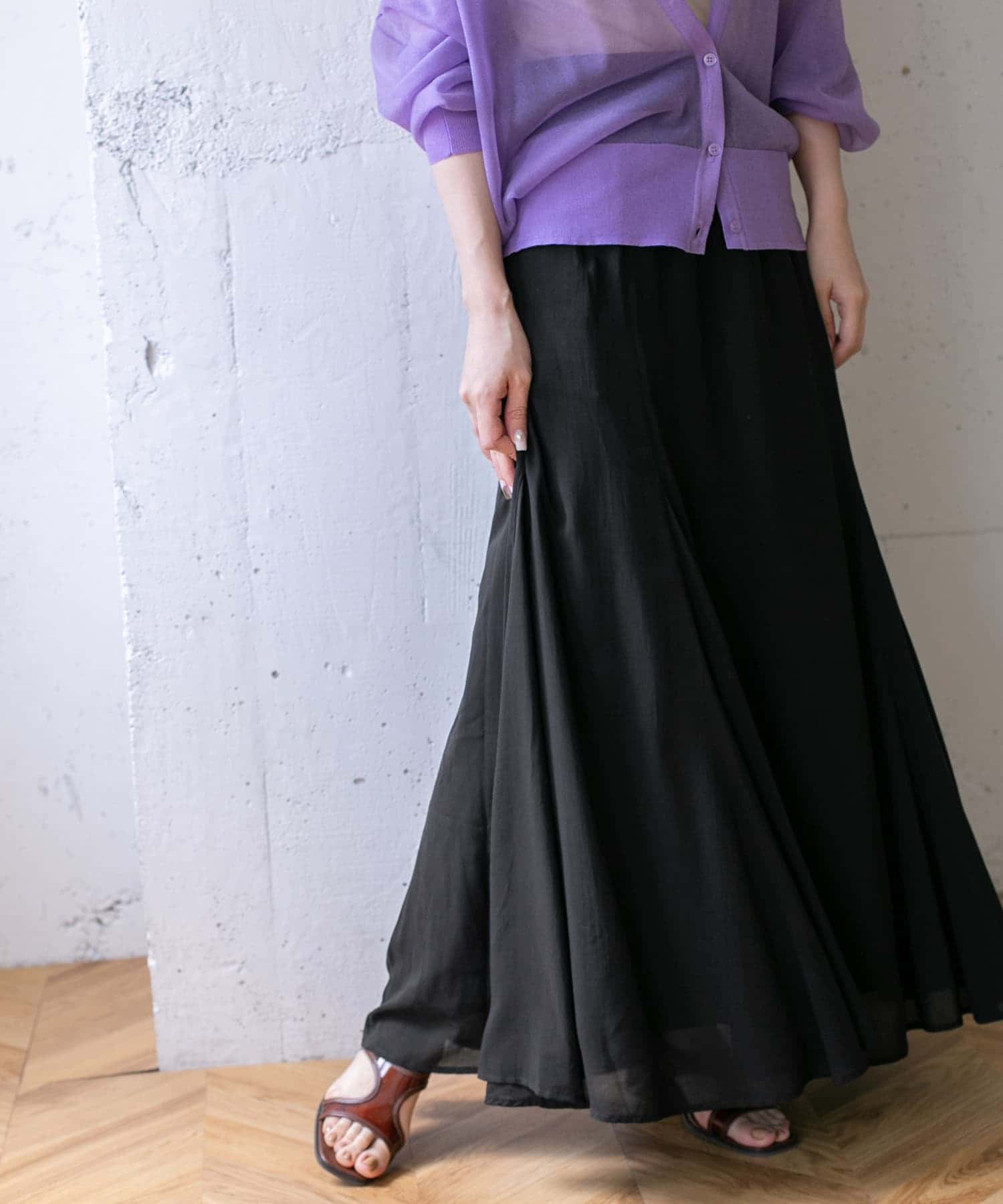 身長：164cm サイズ：one