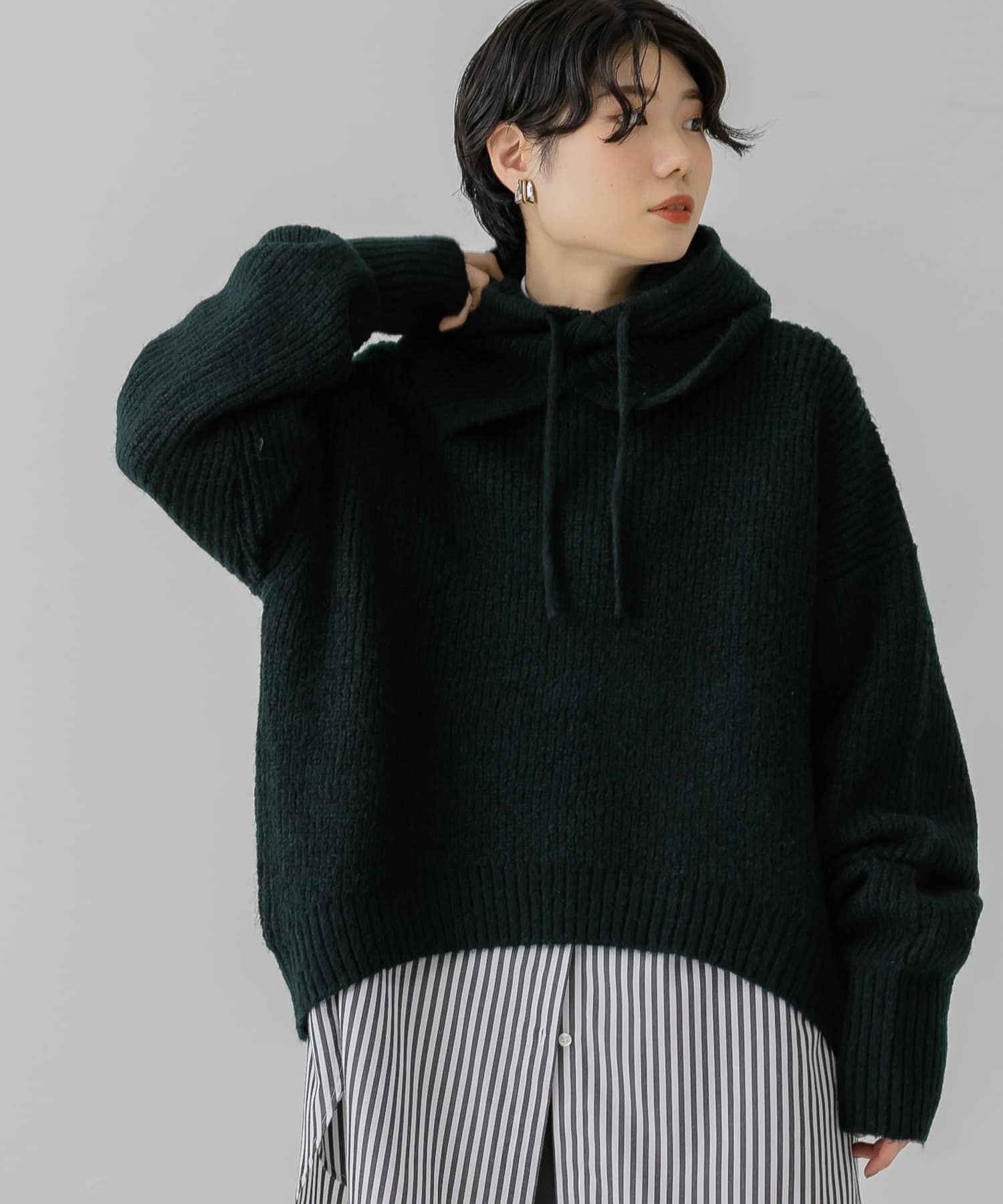 身長：168cm サイズ：one