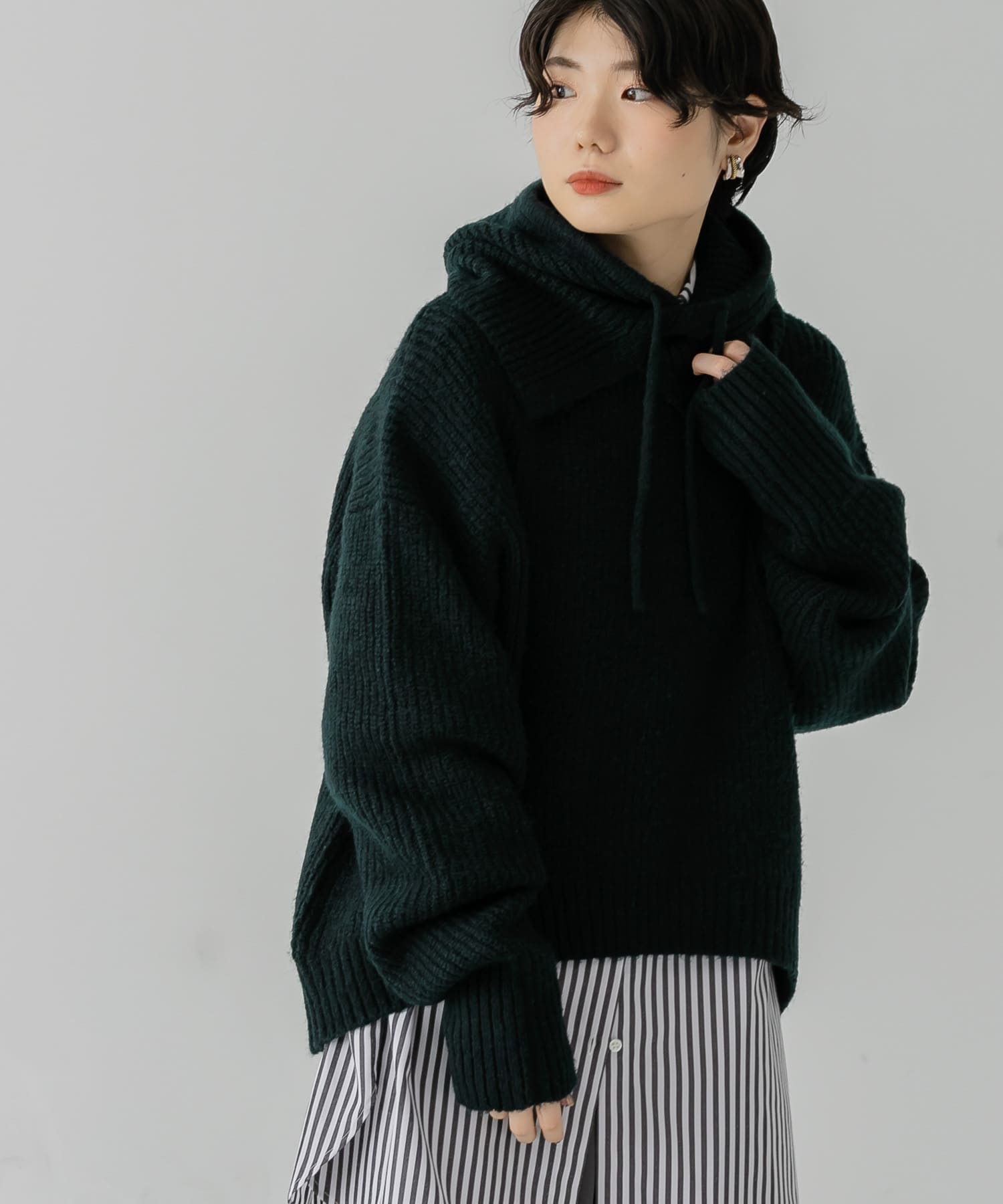 身長：168cm サイズ：one