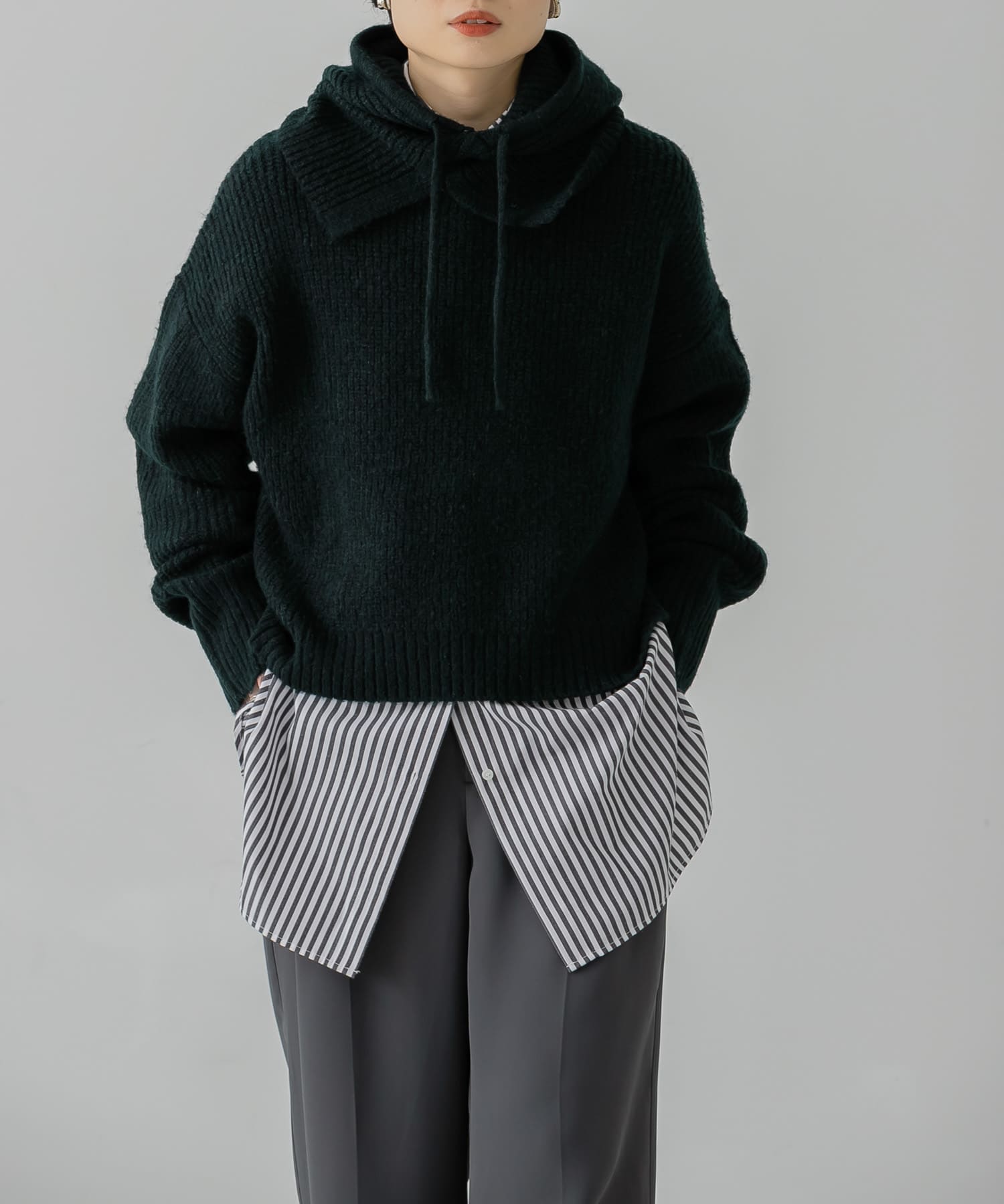 身長：168cm サイズ：one