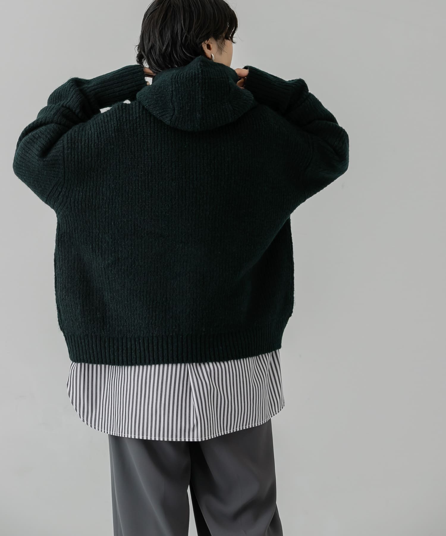 身長：168cm サイズ：one