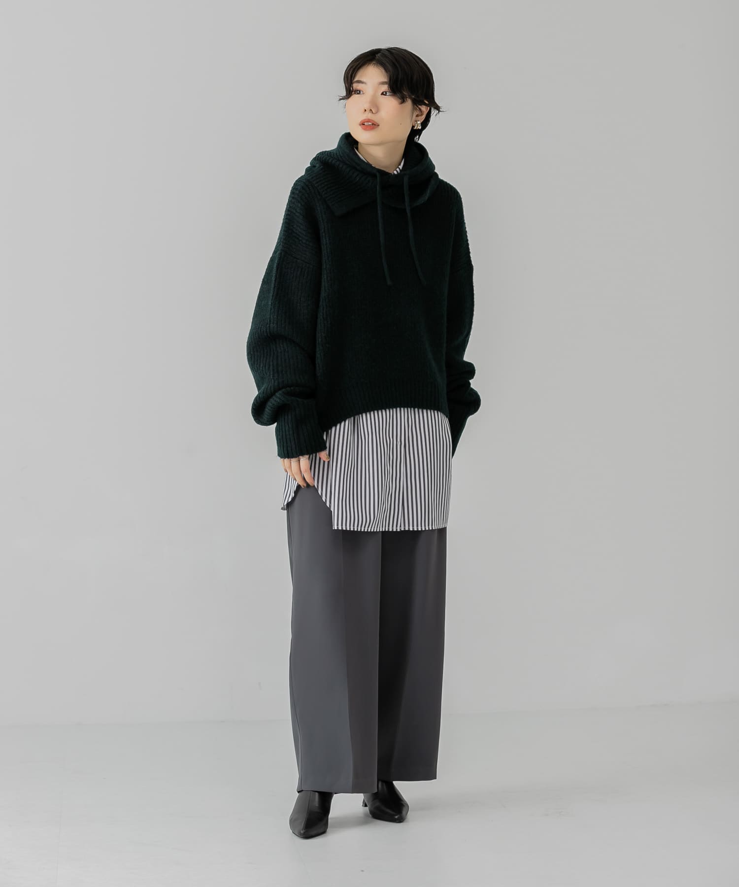 身長：168cm サイズ：one