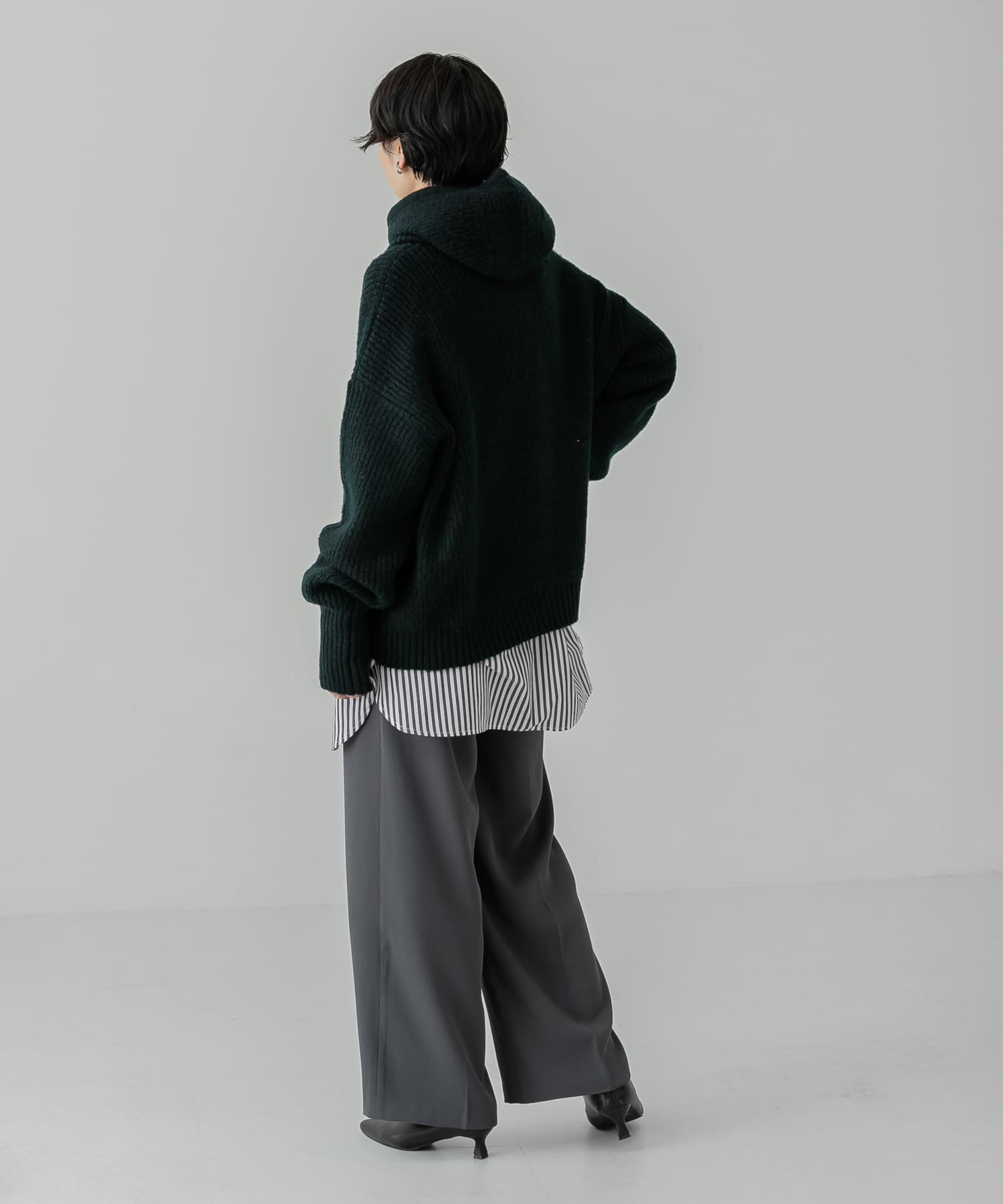 身長：168cm サイズ：one