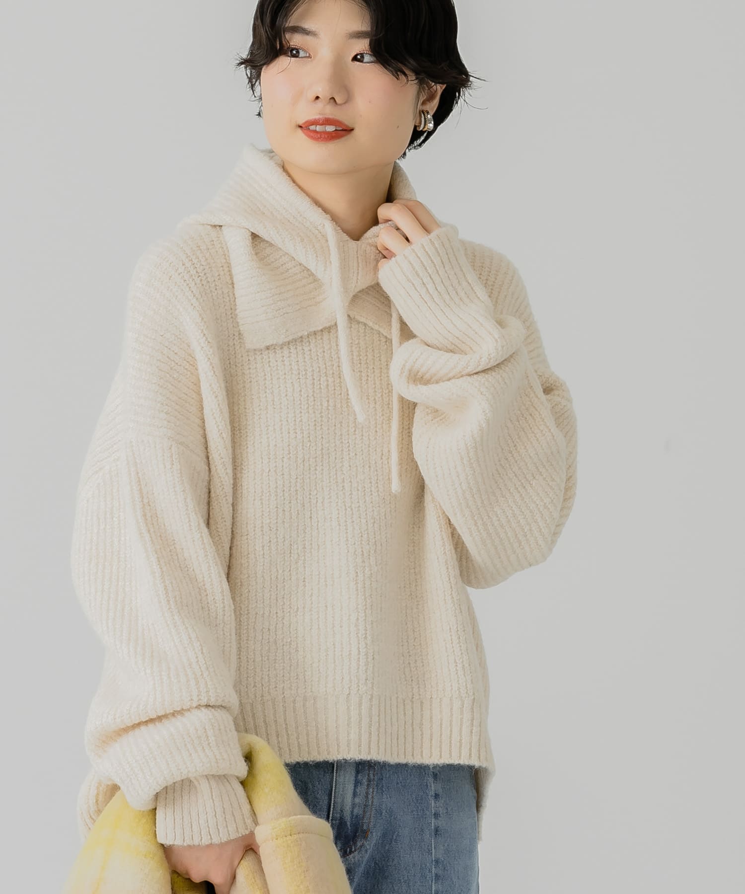 身長：168cm サイズ：one