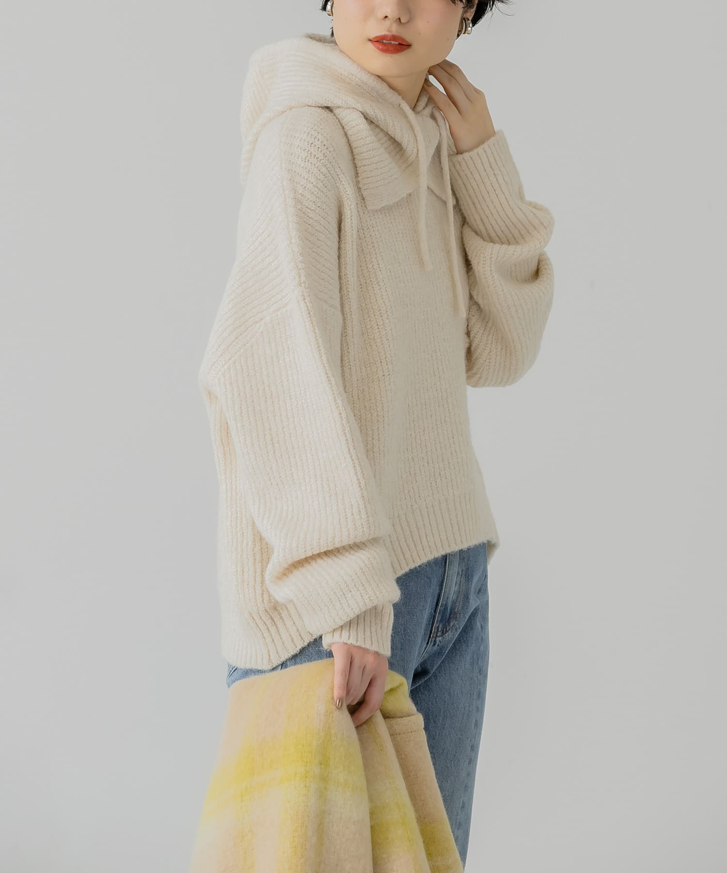 身長：168cm サイズ：one