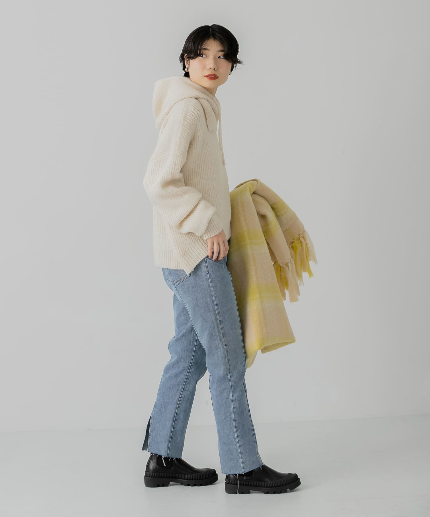 身長：168cm サイズ：one