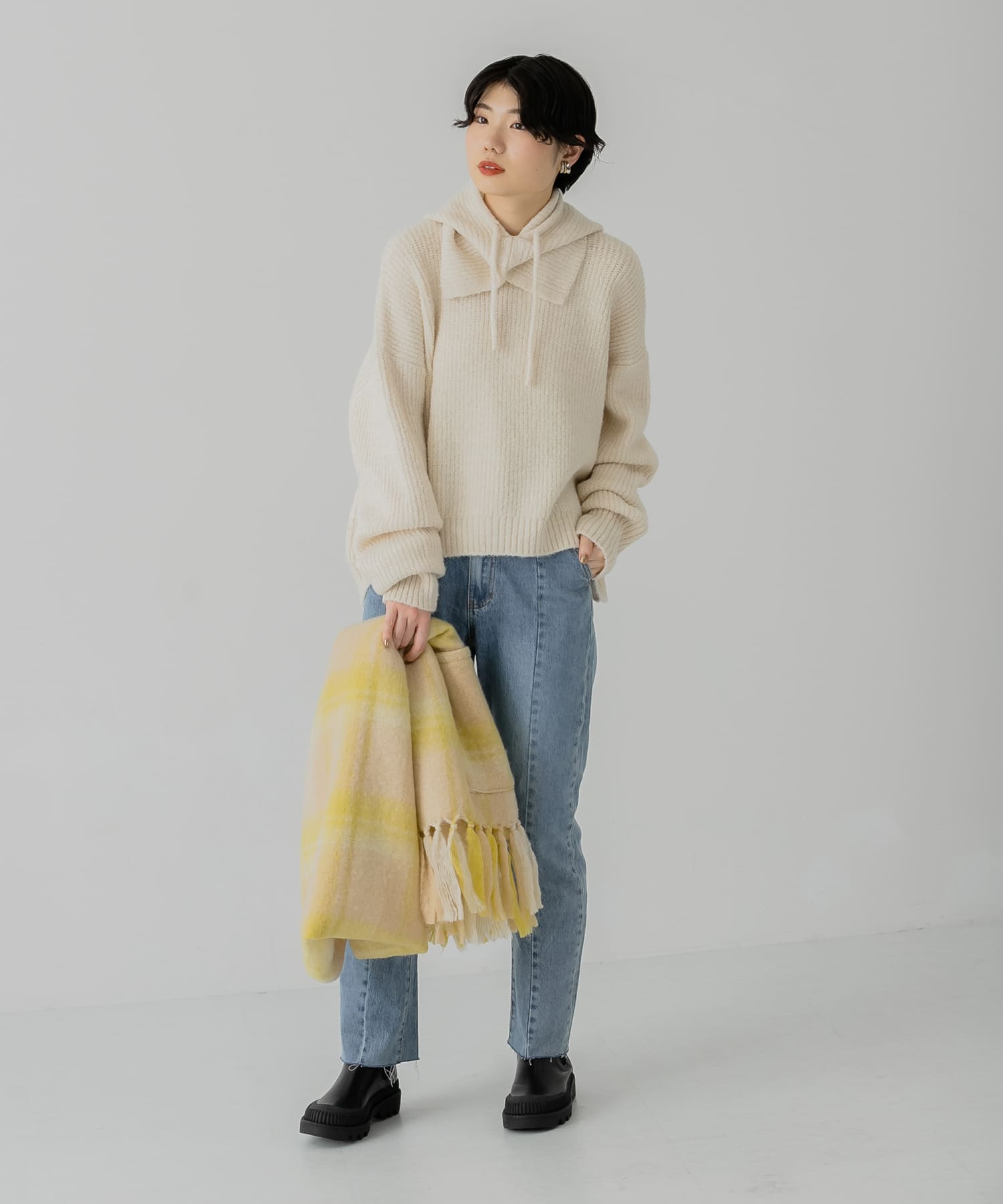 身長：168cm サイズ：one