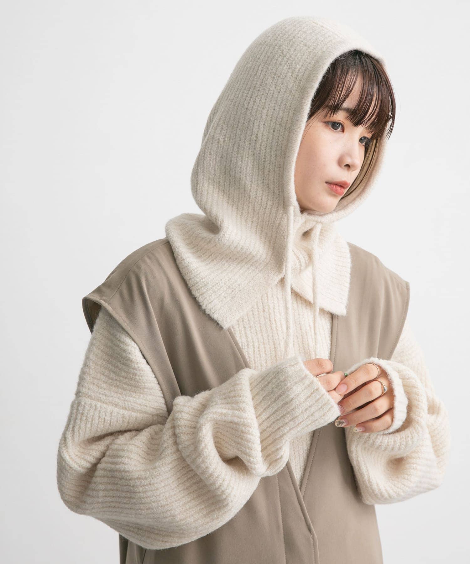 身長：160cm サイズ：one