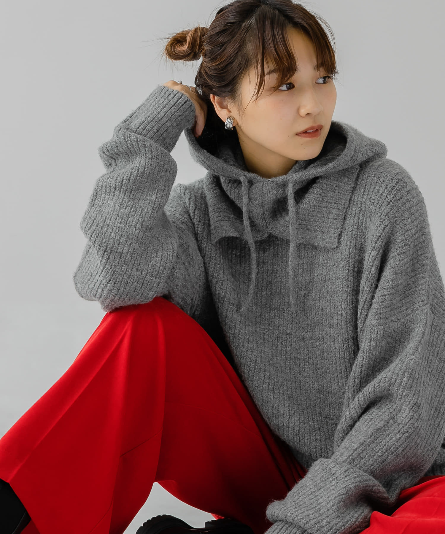 身長：165cm サイズ：one
