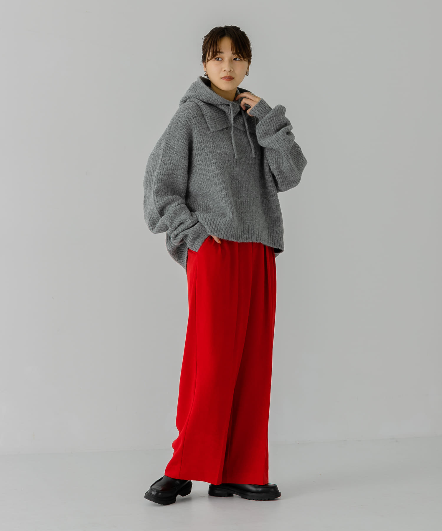 身長：165cm サイズ：one