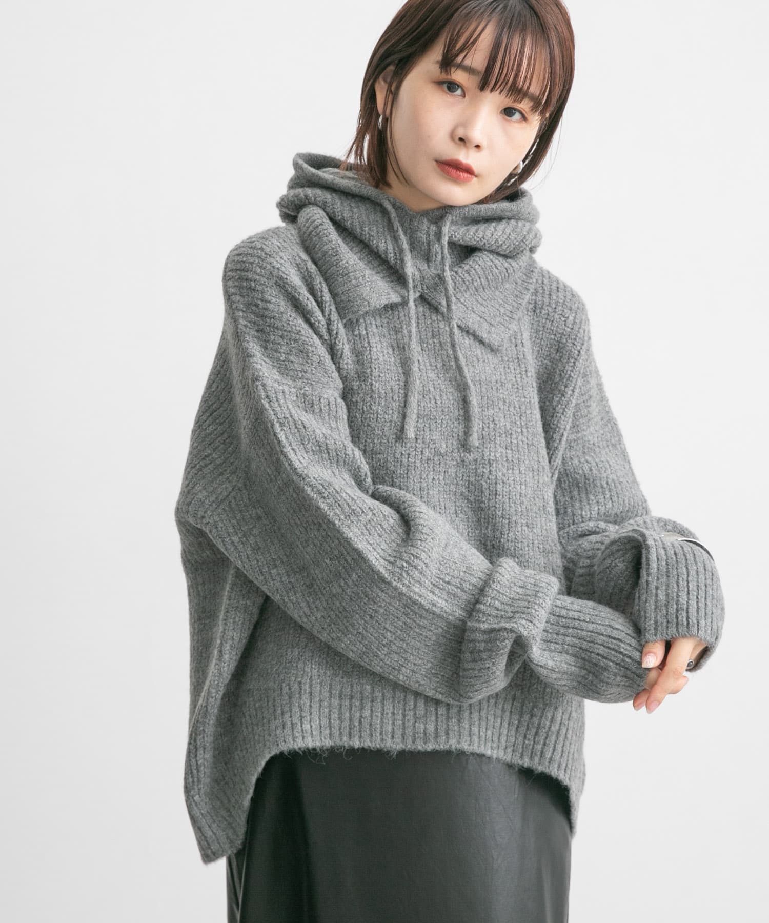 身長：160cm サイズ：one