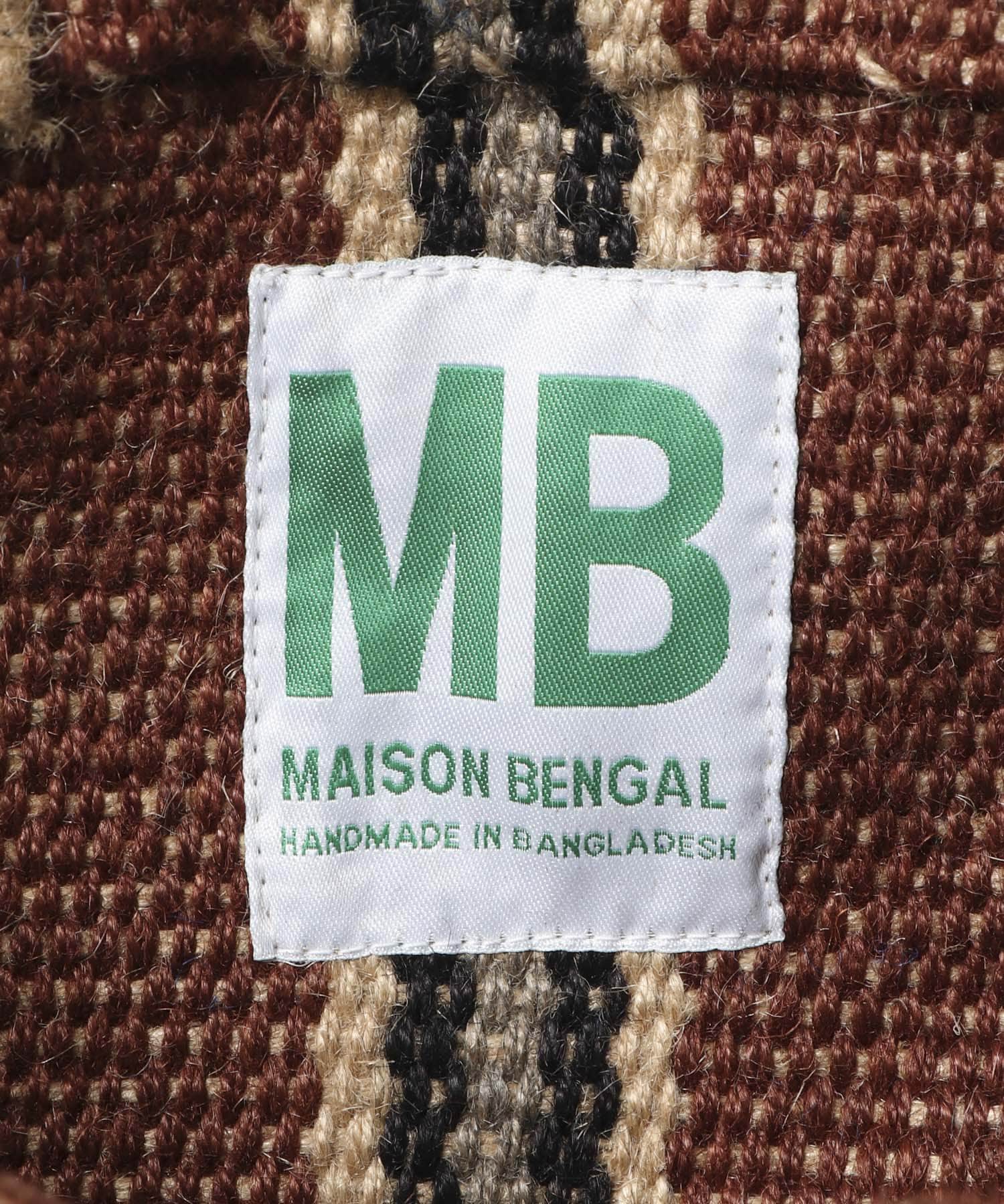 ＊新品未使用Jute Poresh Bagバッグ＊マイソンベンガル MAISON BENGAL/メゾン ベンガル】JUTE PORESH BAG：トートバッグ