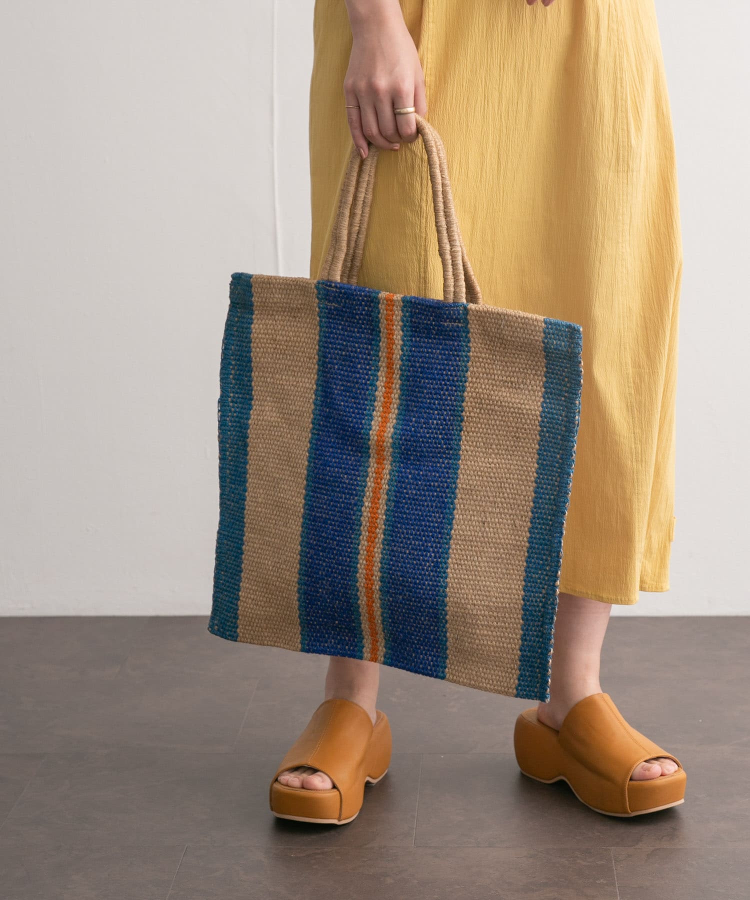 MAISON BENGAL　NEW JUTE PORESH BAG ROYAL FREE