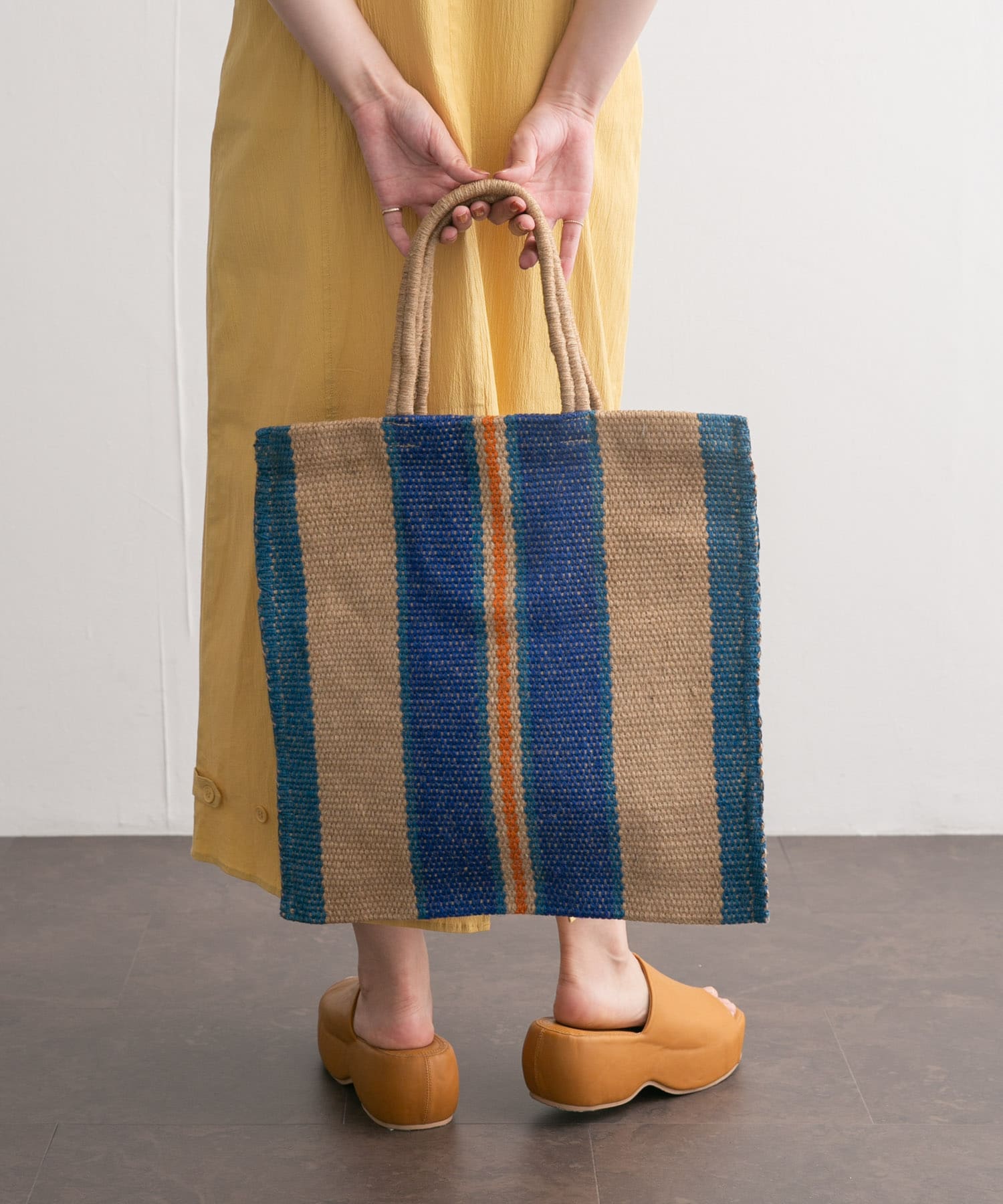 MAISON BENGAL　NEW JUTE PORESH BAG ROYAL FREE