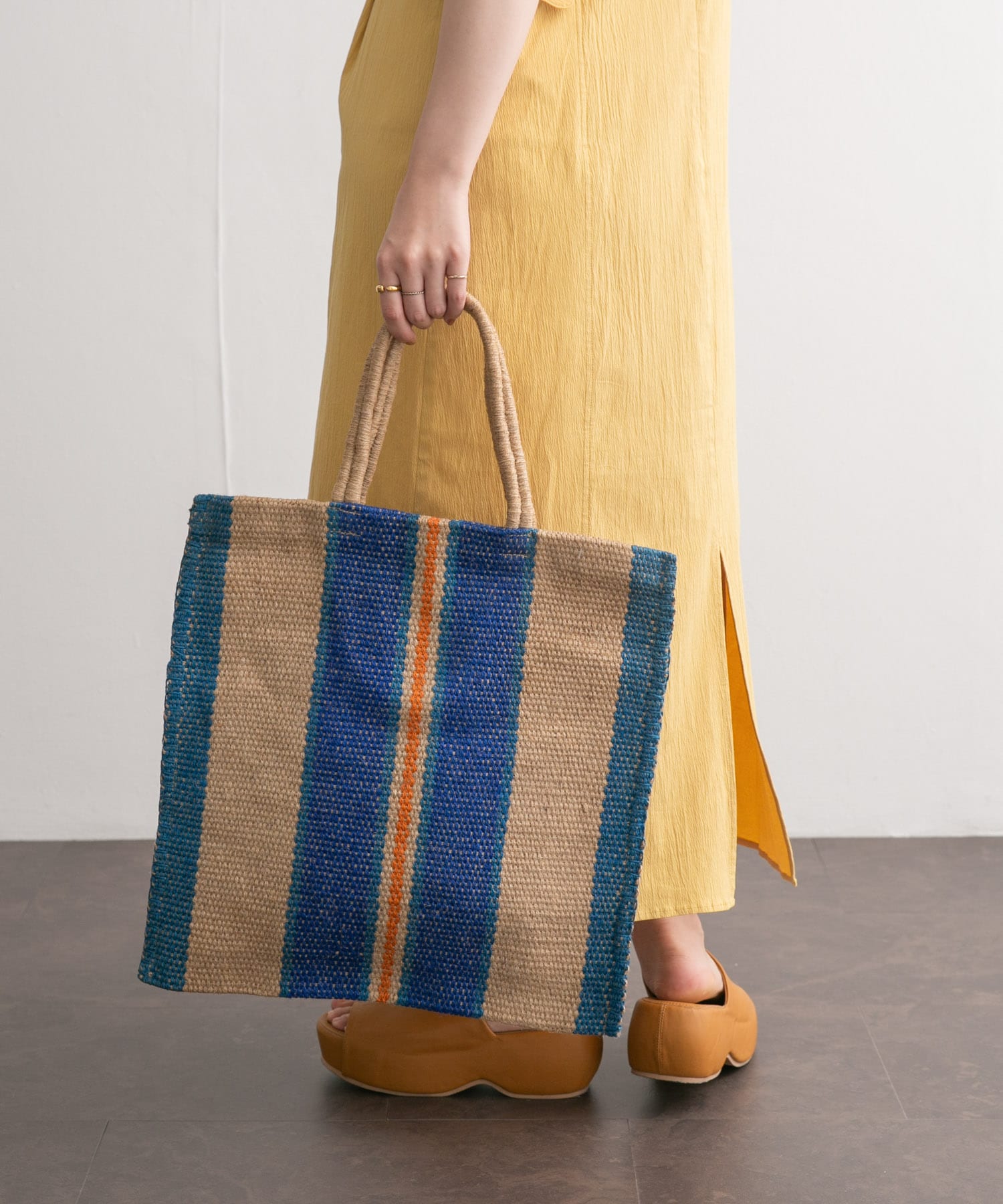MAISON BENGAL　NEW JUTE PORESH BAG ROYAL FREE