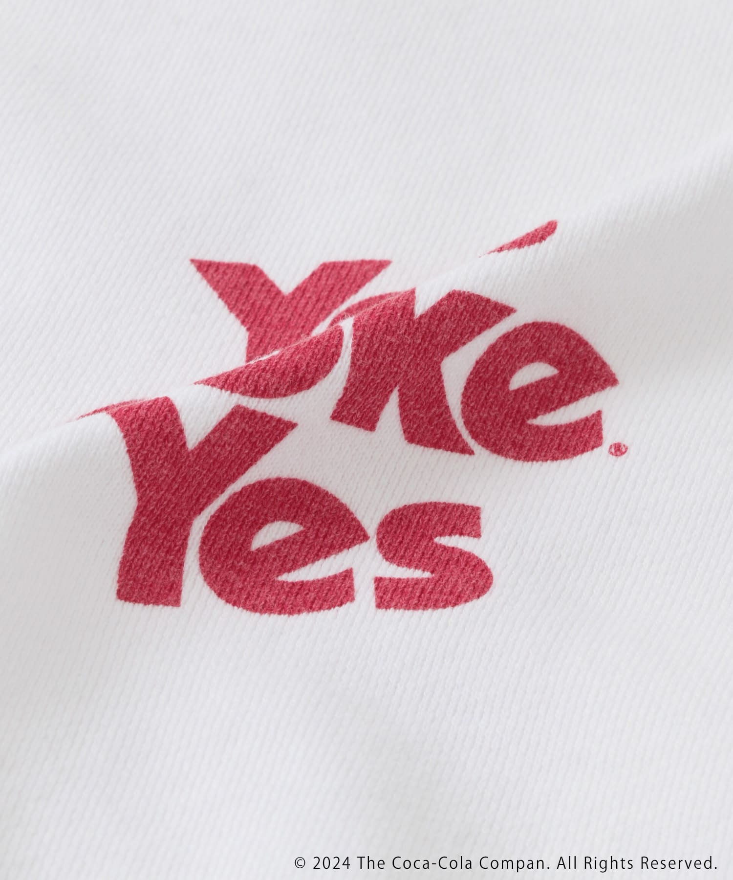 GOOD ROCK SPEED　COCA-COLA&reg; SWEAT WHITE FREE