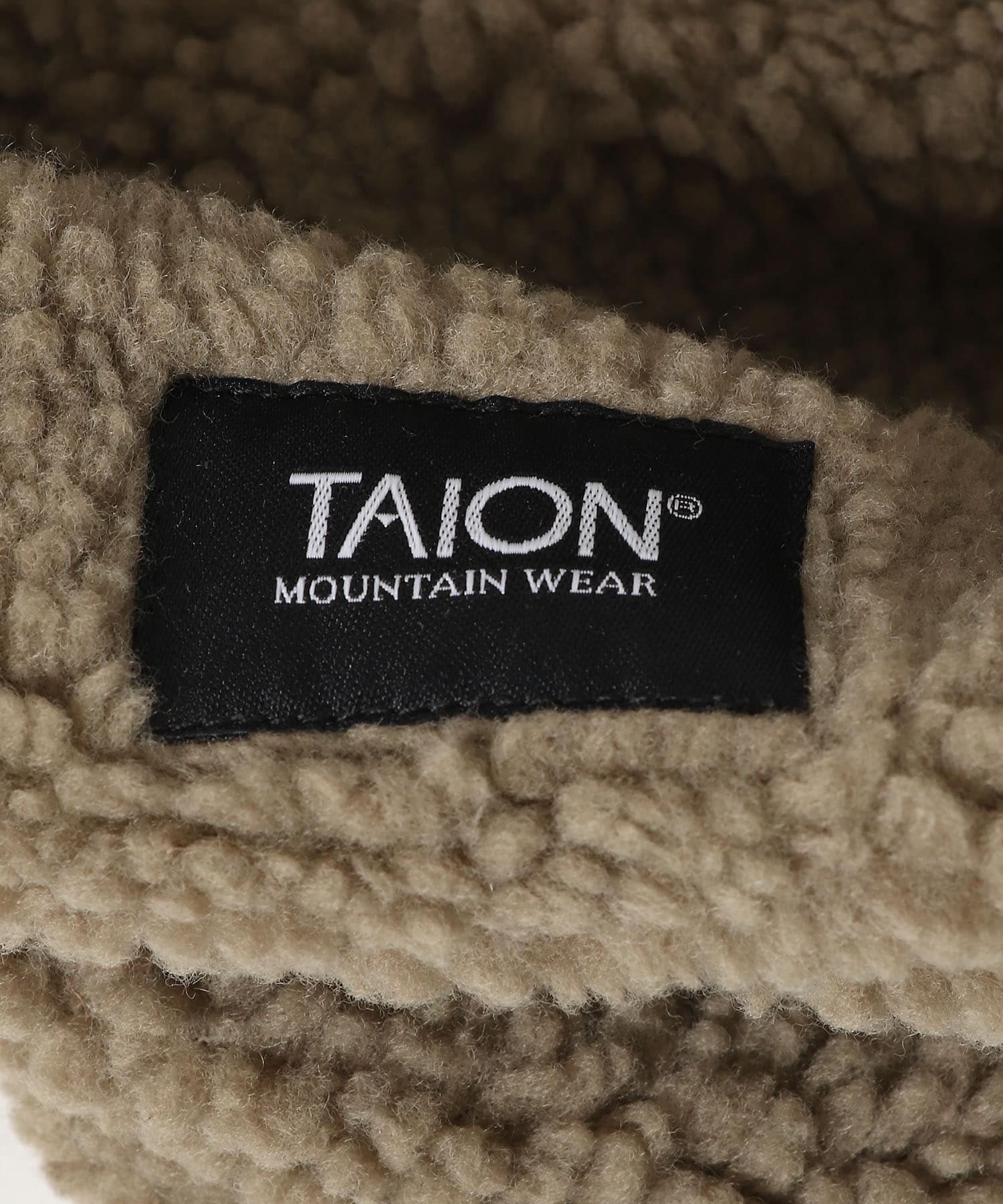 TAION　DOWN×BOA WARM CAP L.BRN×BEG one
