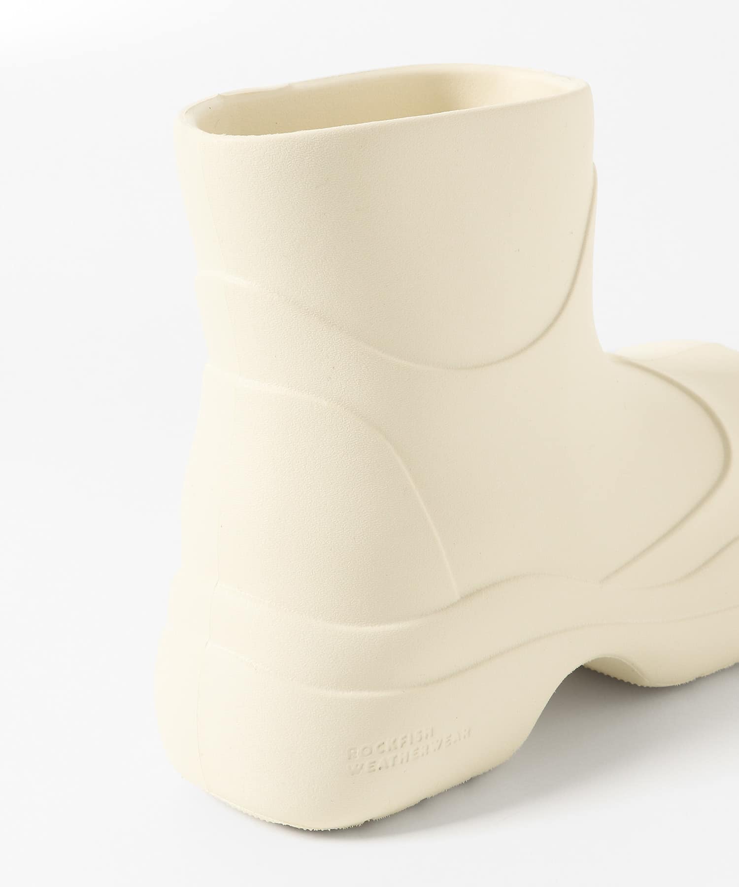 ROCKFISH WEATHERWEAR] レインブーツ CREAM 箱付き Rockfish Weatherwear HAYDEN BOOTS(23 CREAM): シューズ｜URBAN