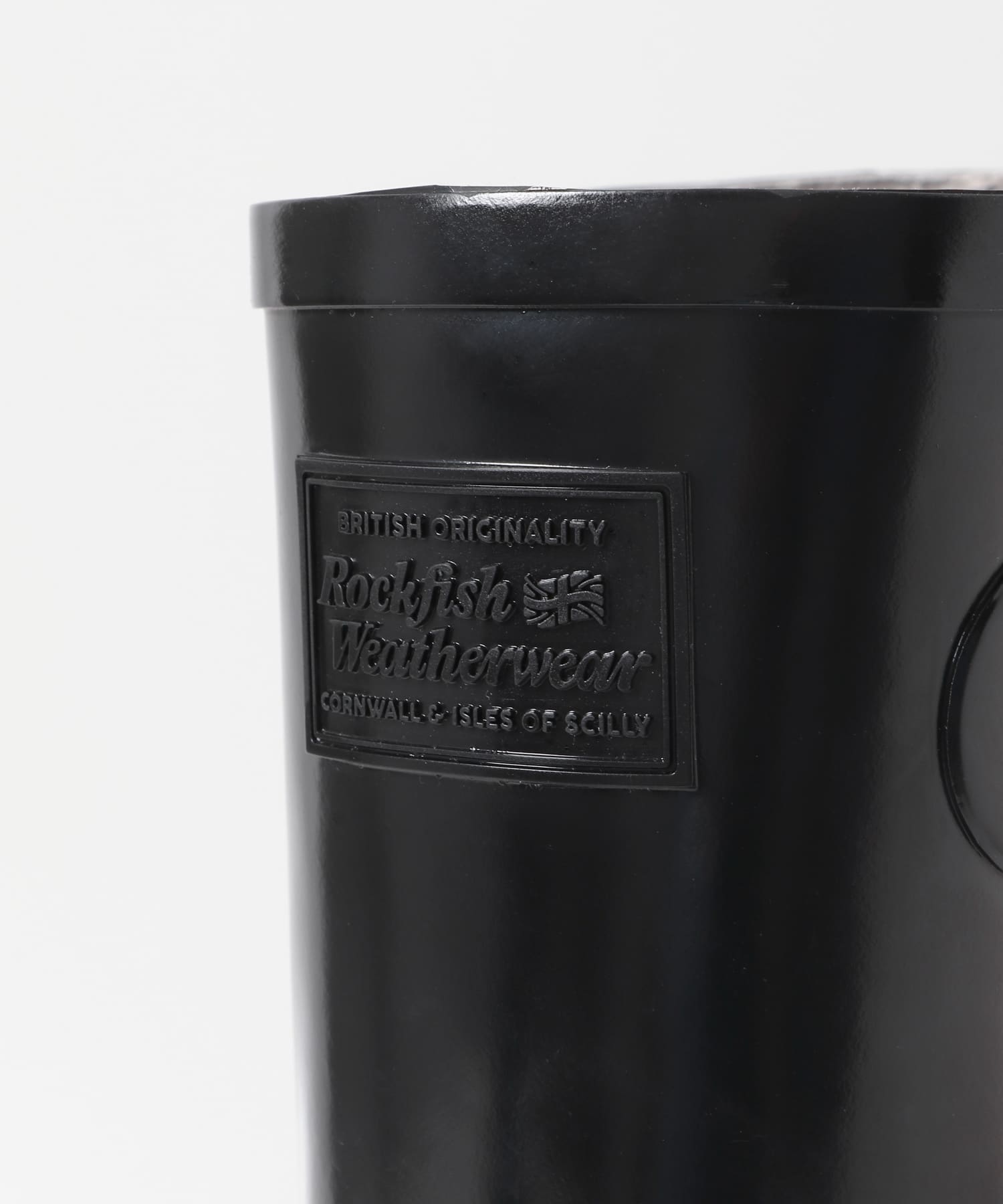 Rockfish Weatherwear　GLOSS RAIN BOOTS LONG BLACK 23
