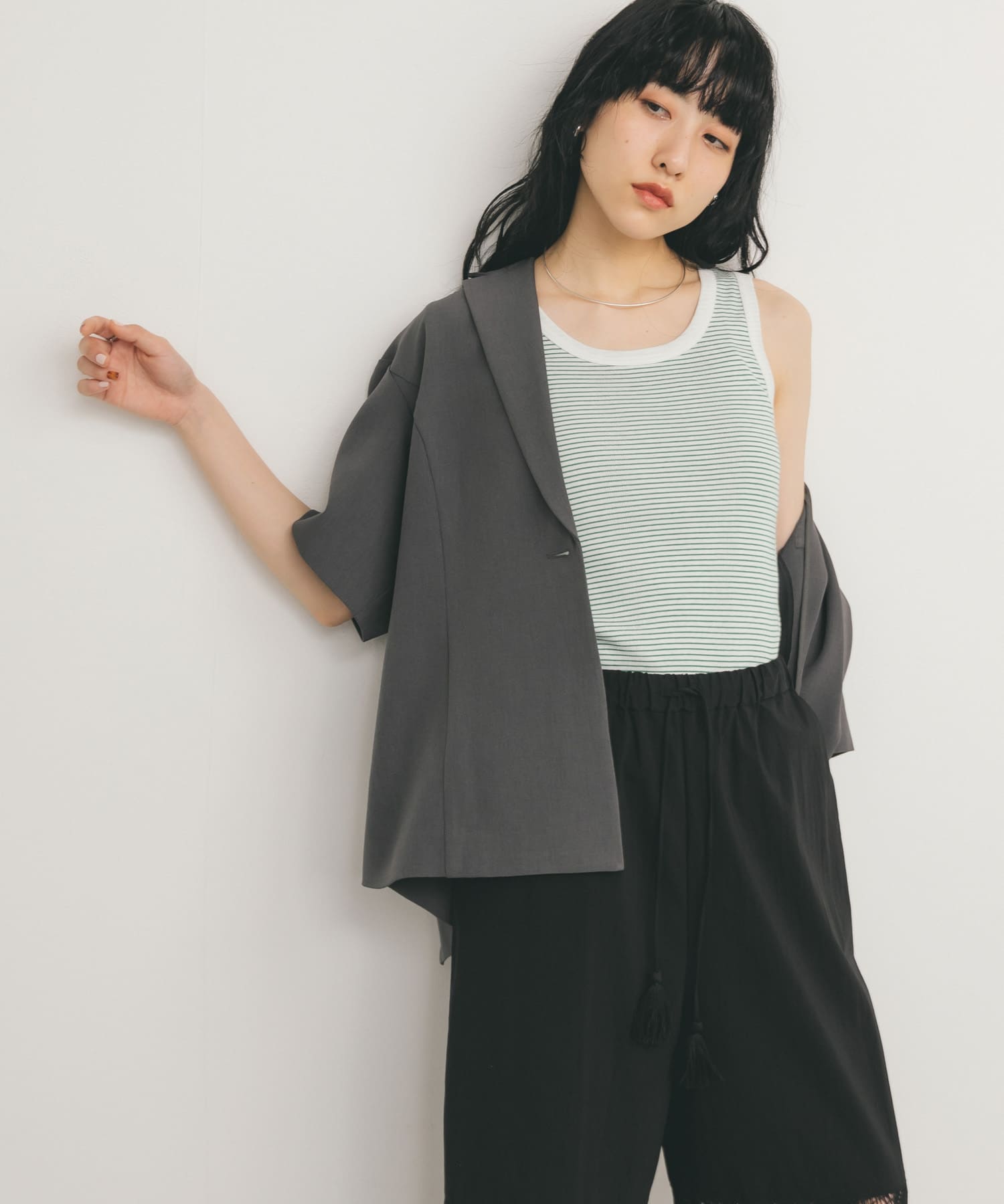 身長：160cm サイズ：FREE