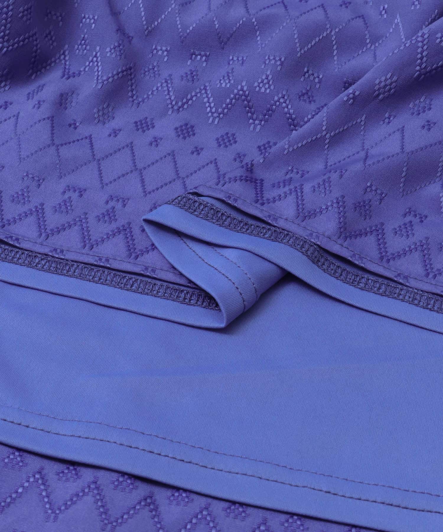 ジャガードマキシスカート∴ PURPLE one